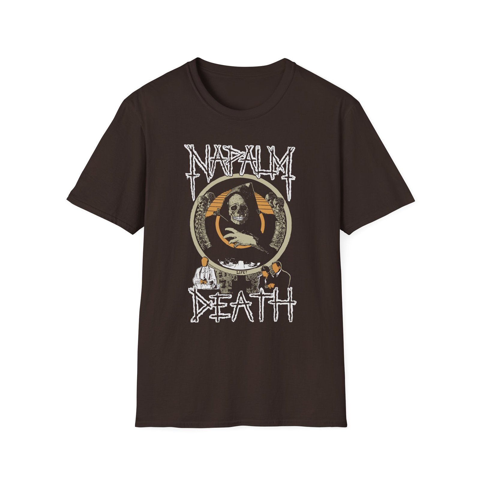 Napalm Death Life? Unisex Softstyle T-Shirt