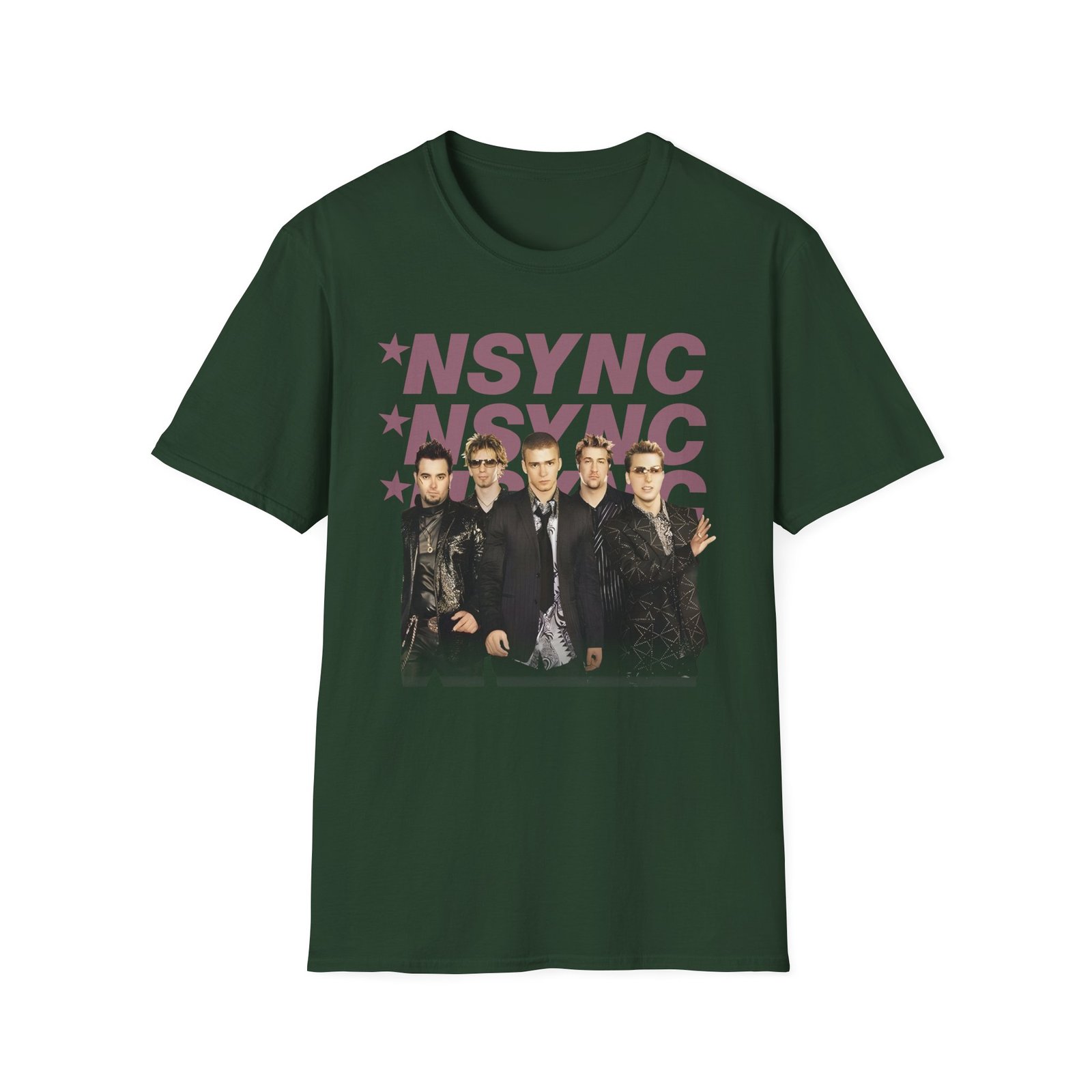 Nsync Triple Unisex Softstyle T-Shirt
