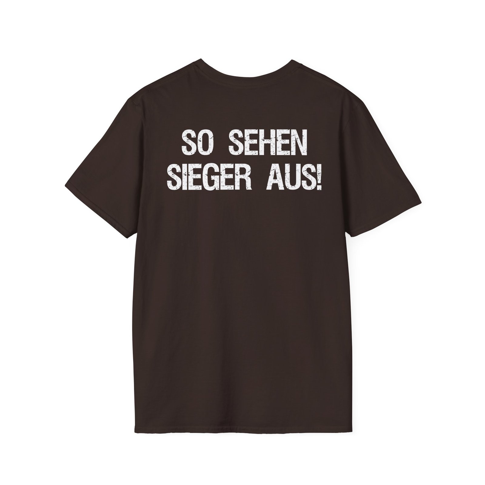 Tankard So Sehen Sieger Aus! Unisex Softstyle T-Shirt