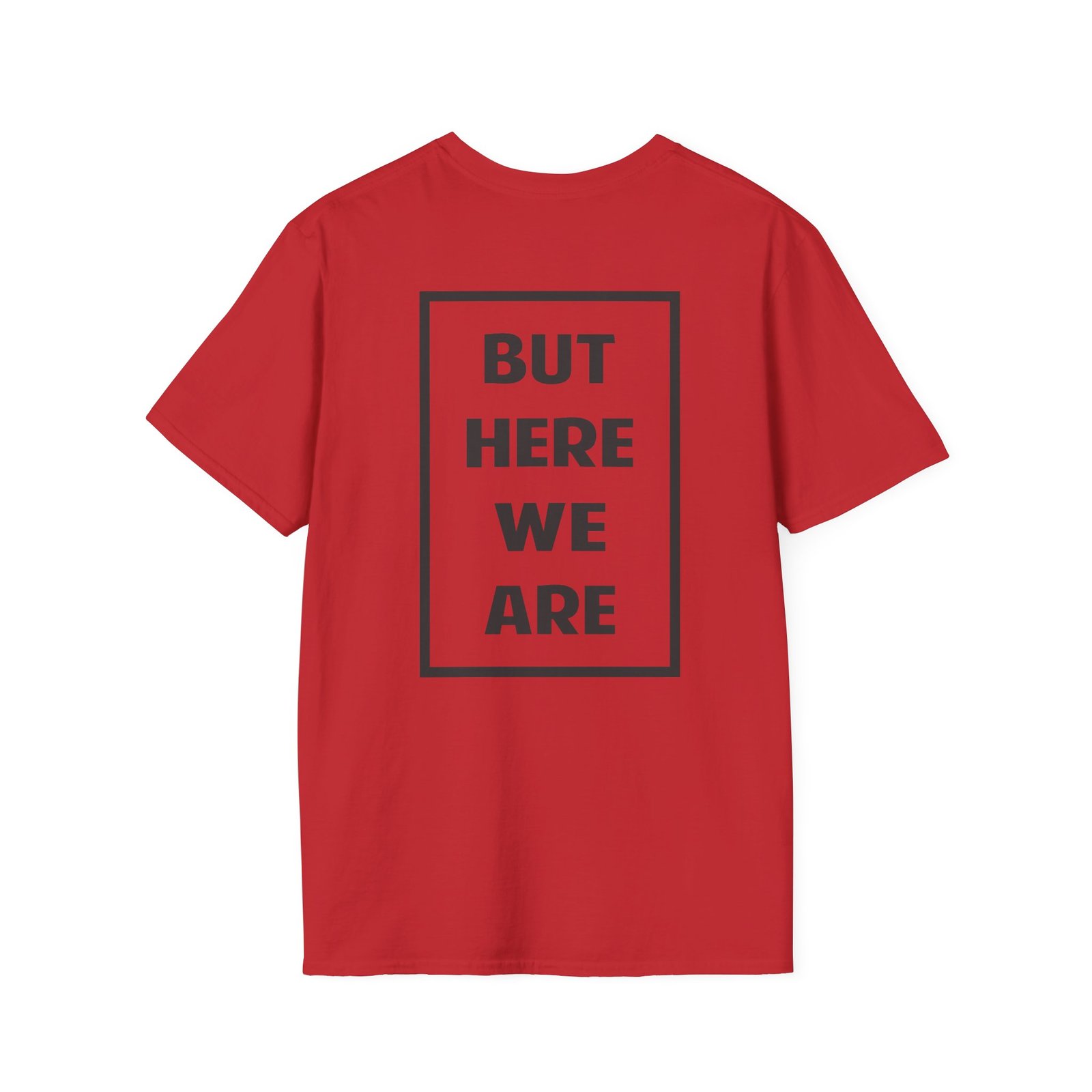 Foo Fighters but Here We Are Unisex Softstyle T-Shirt
