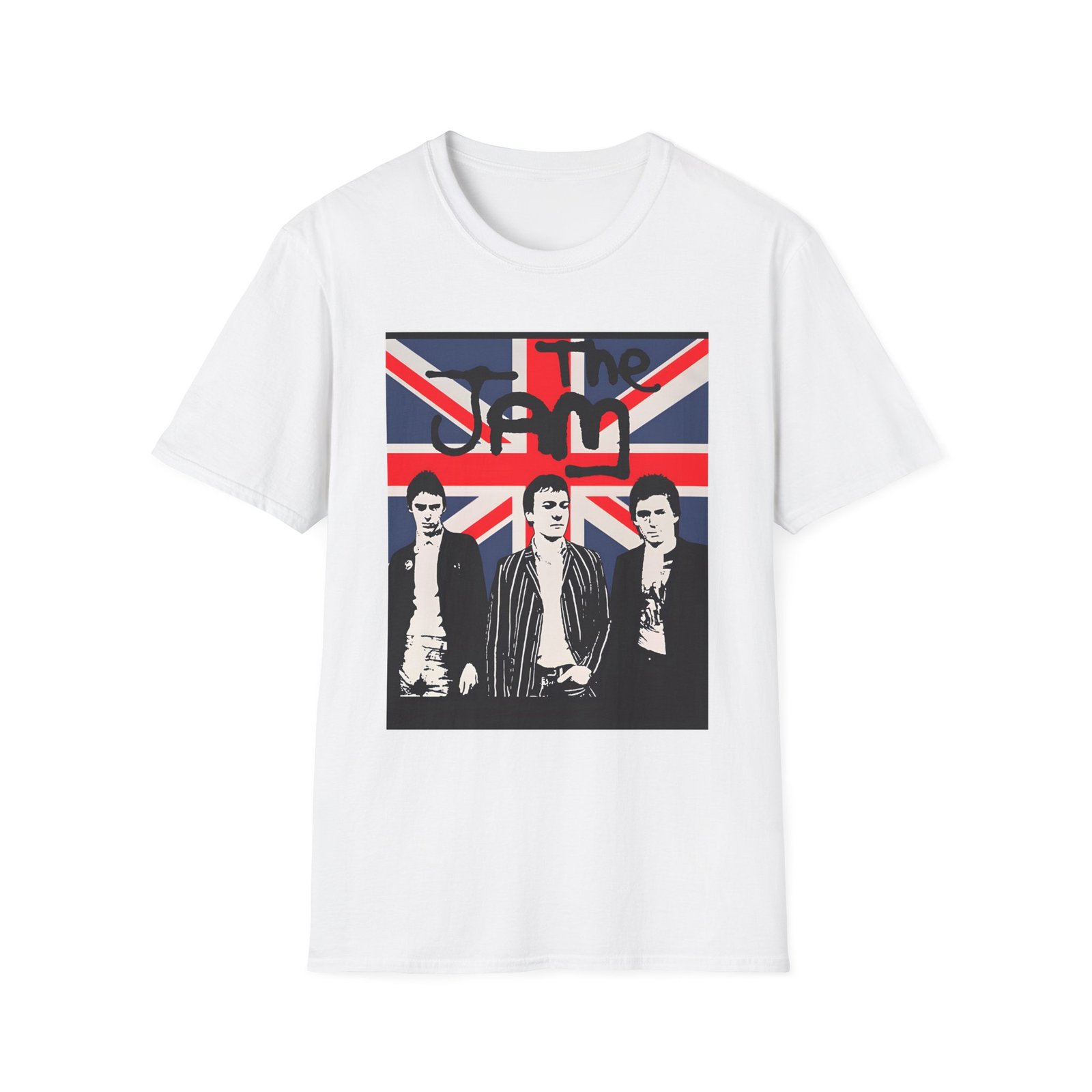 TJ British Flag Unisex Softstyle T-Shirt