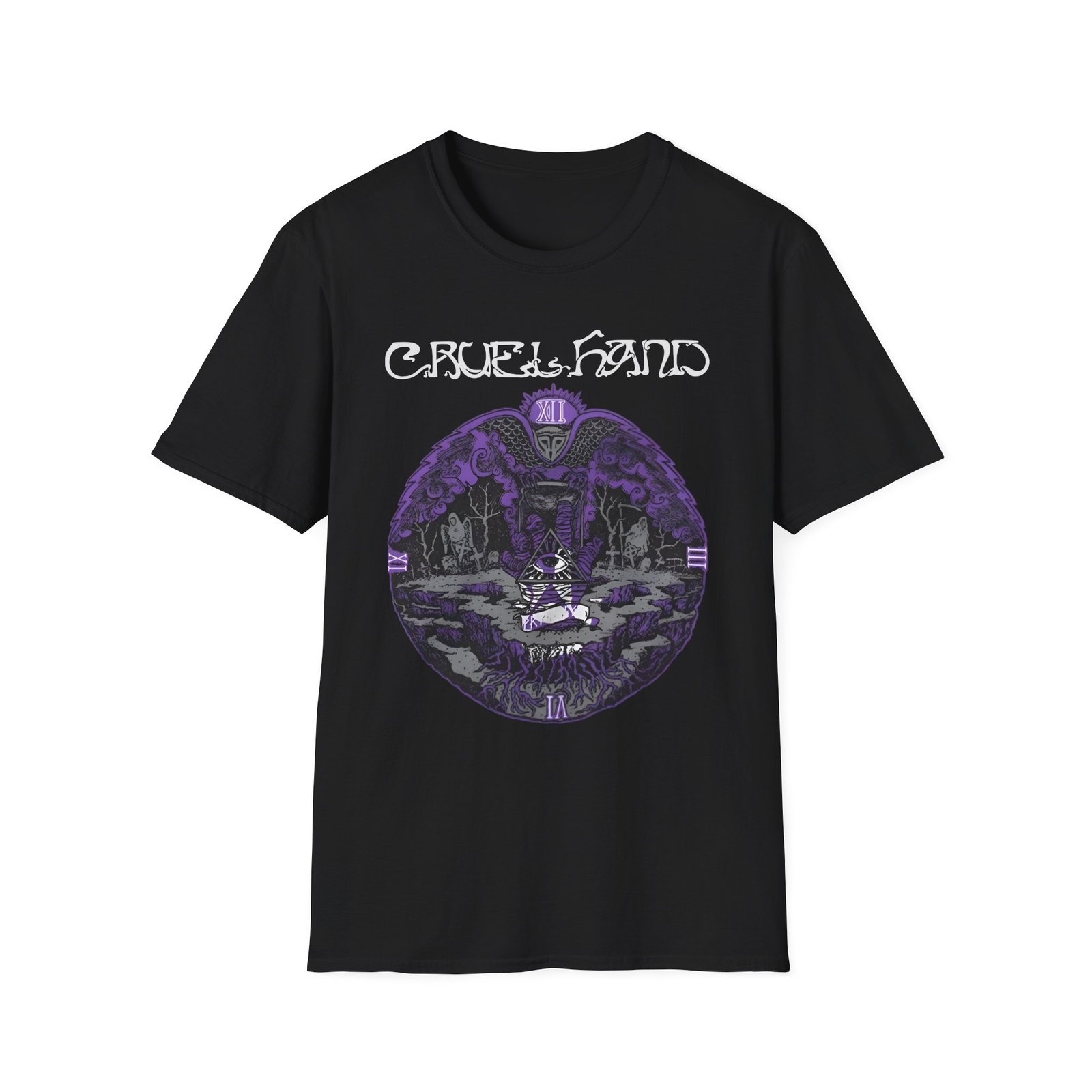 Cruel Hand Prying Eyes Unisex Softstyle T-Shirt