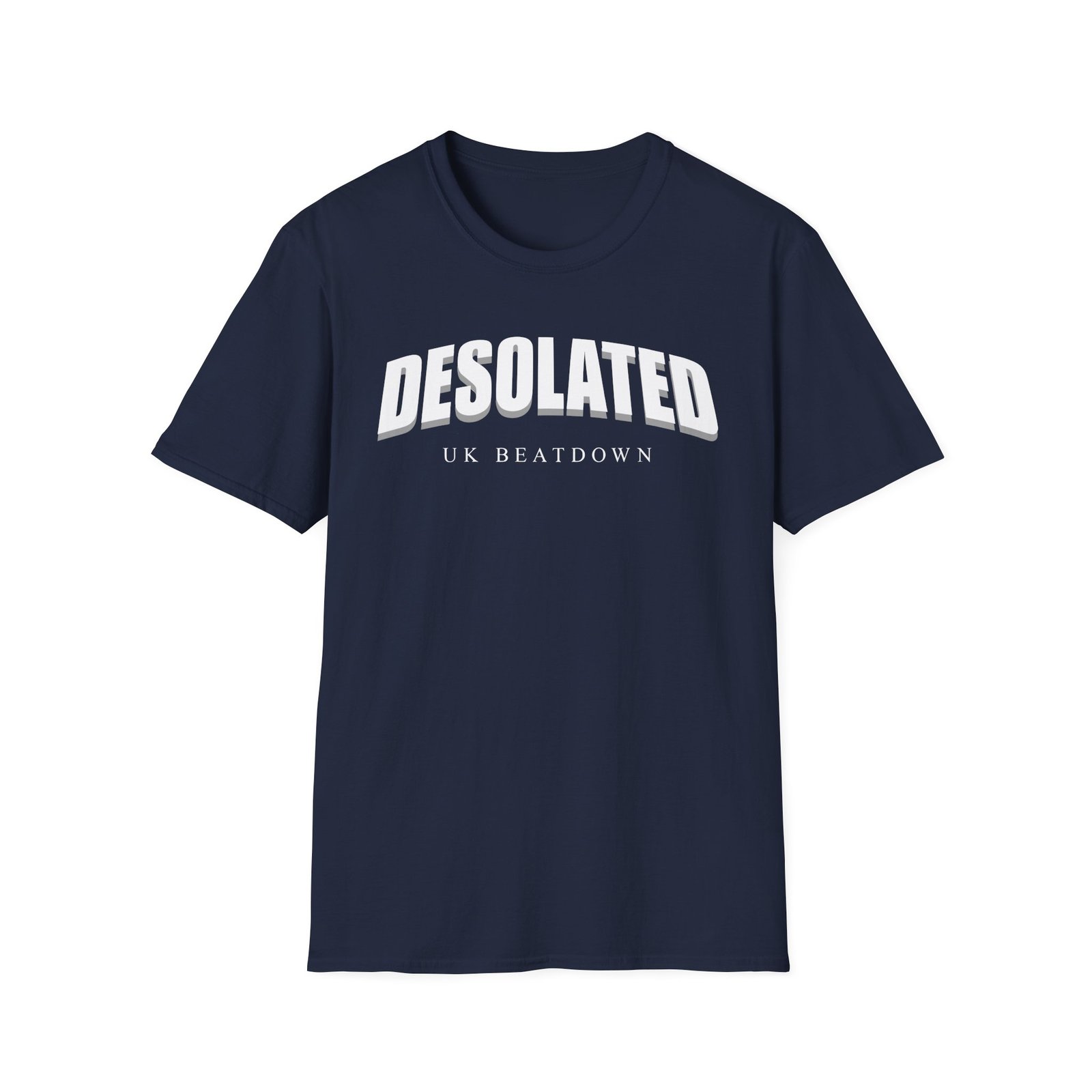Desolated Finding Peace Unisex Softstyle T-Shirt