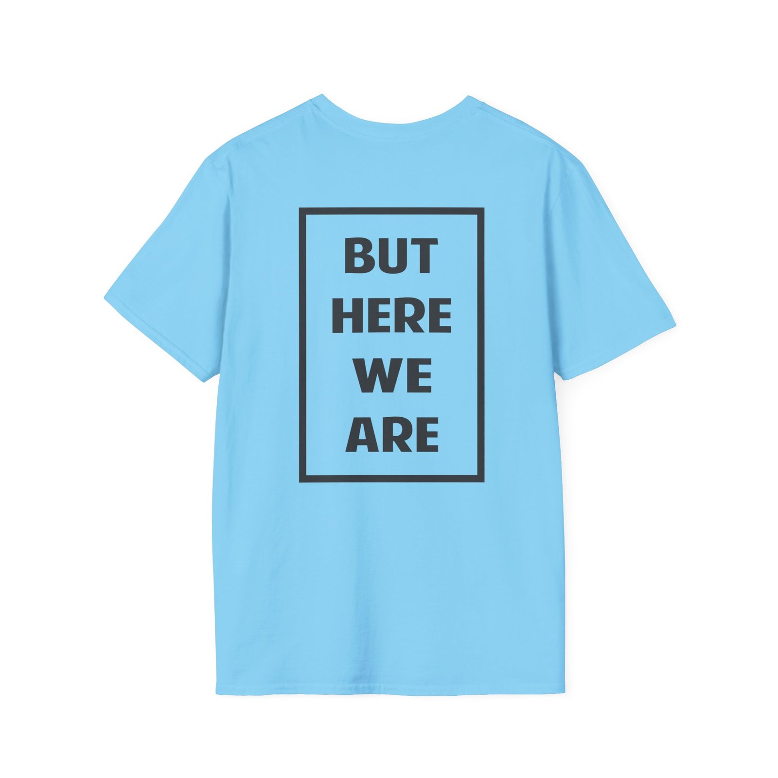 Foo Fighters but Here We Are Unisex Softstyle T-Shirt