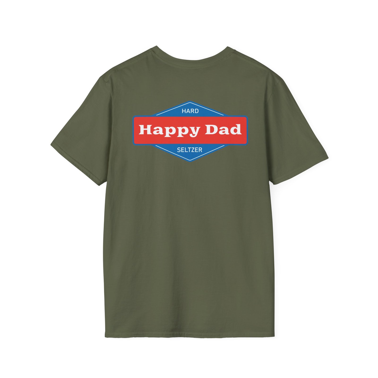 Full Send Happy Dad Arch Unisex Softstyle T-Shirt