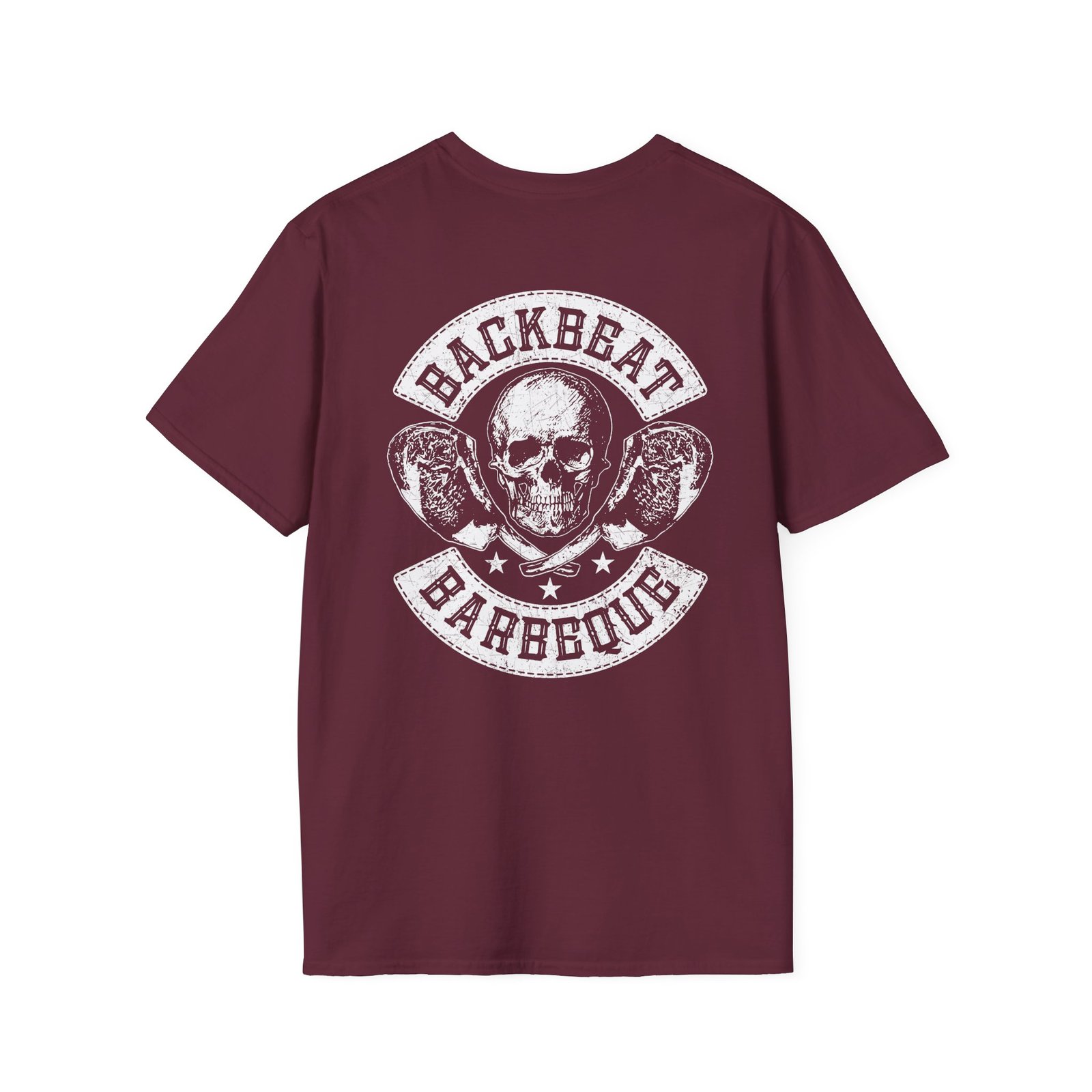 Foo Fighters Backbeat Bbq Logo Unisex Softstyle T-Shirt