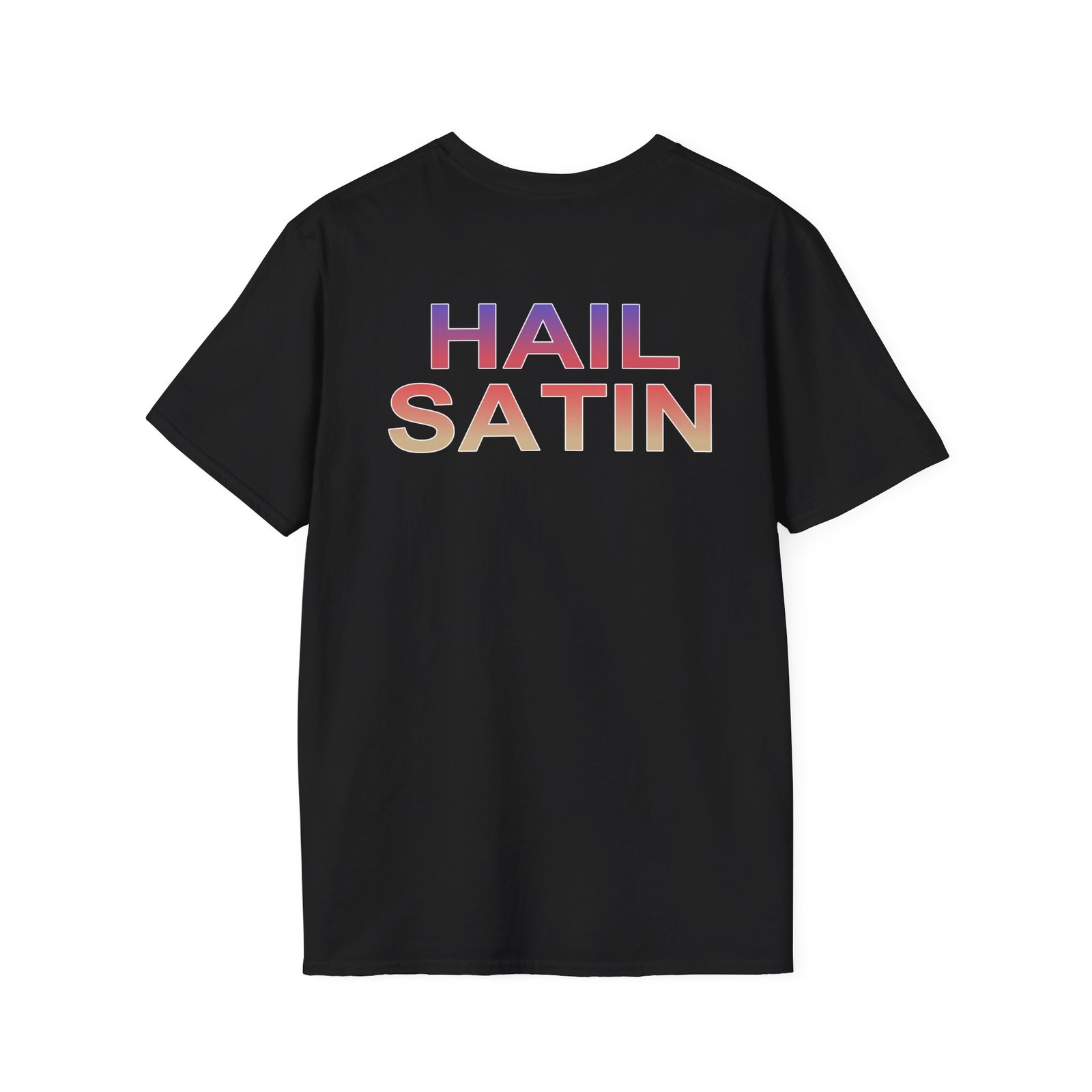 Foo Fighters Dee Gees Hail Satin Unisex Softstyle T-Shirt