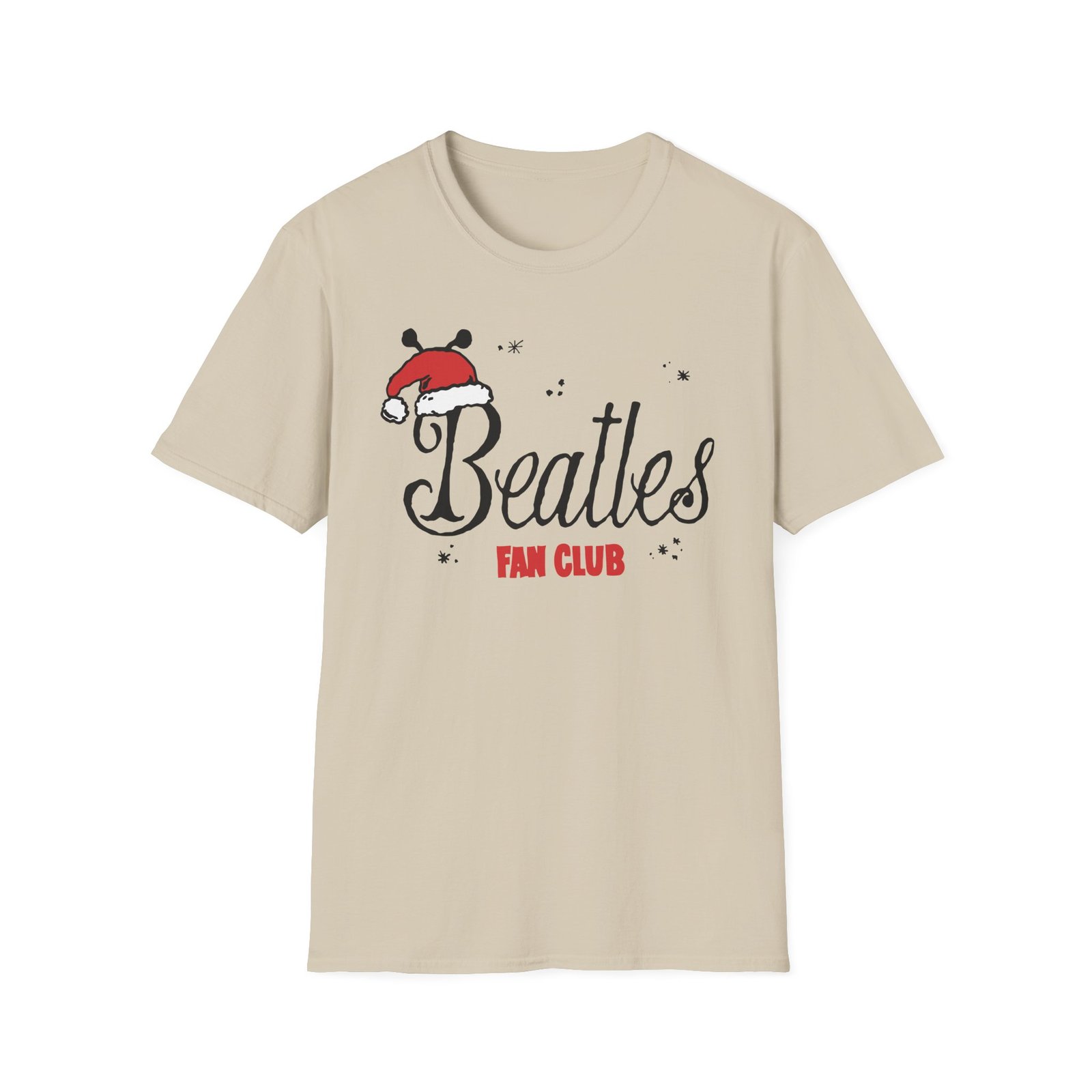 The Beatles Holiday Fan Club Unisex Softstyle T-Shirt