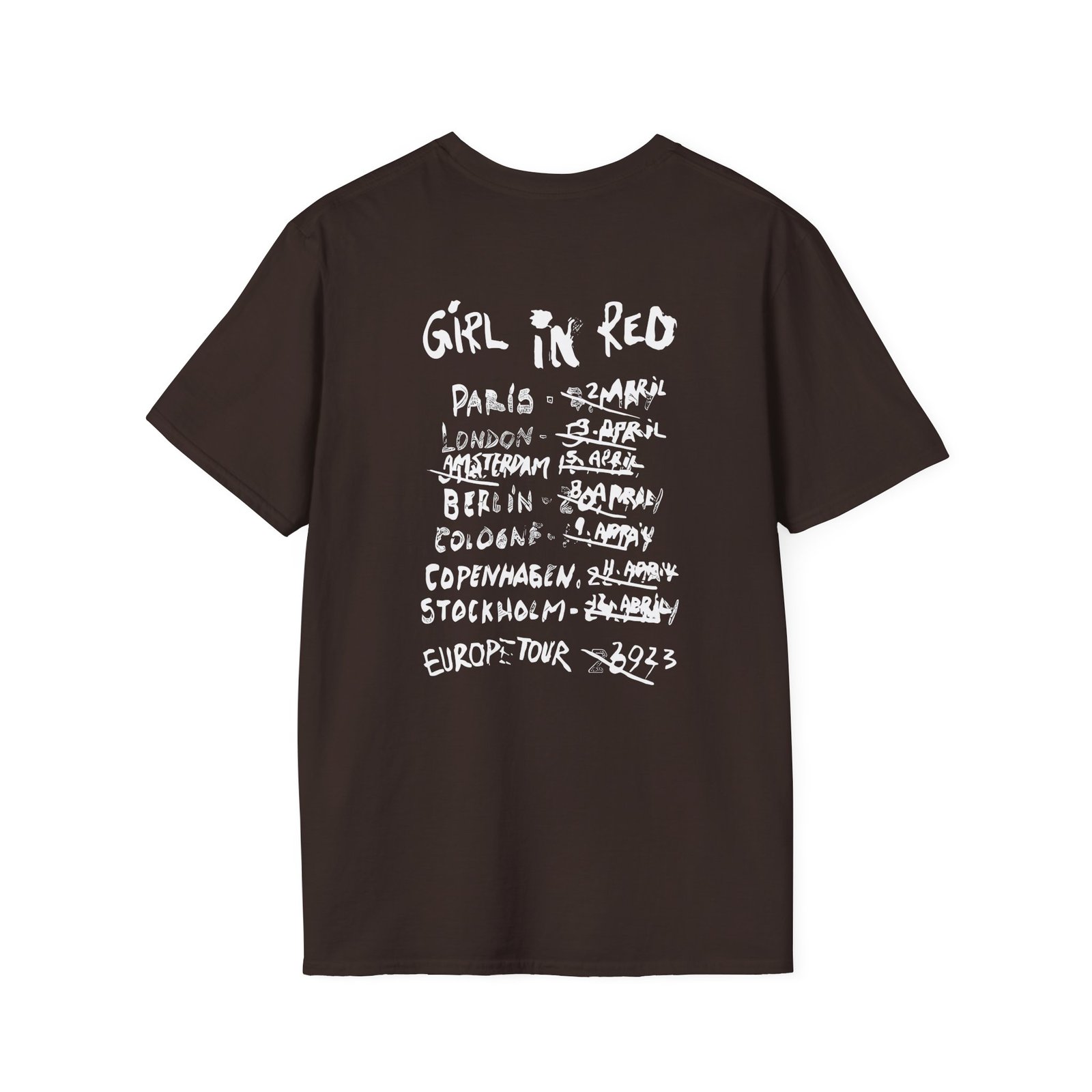 Girl in Red Unisex Softstyle T-Shirt