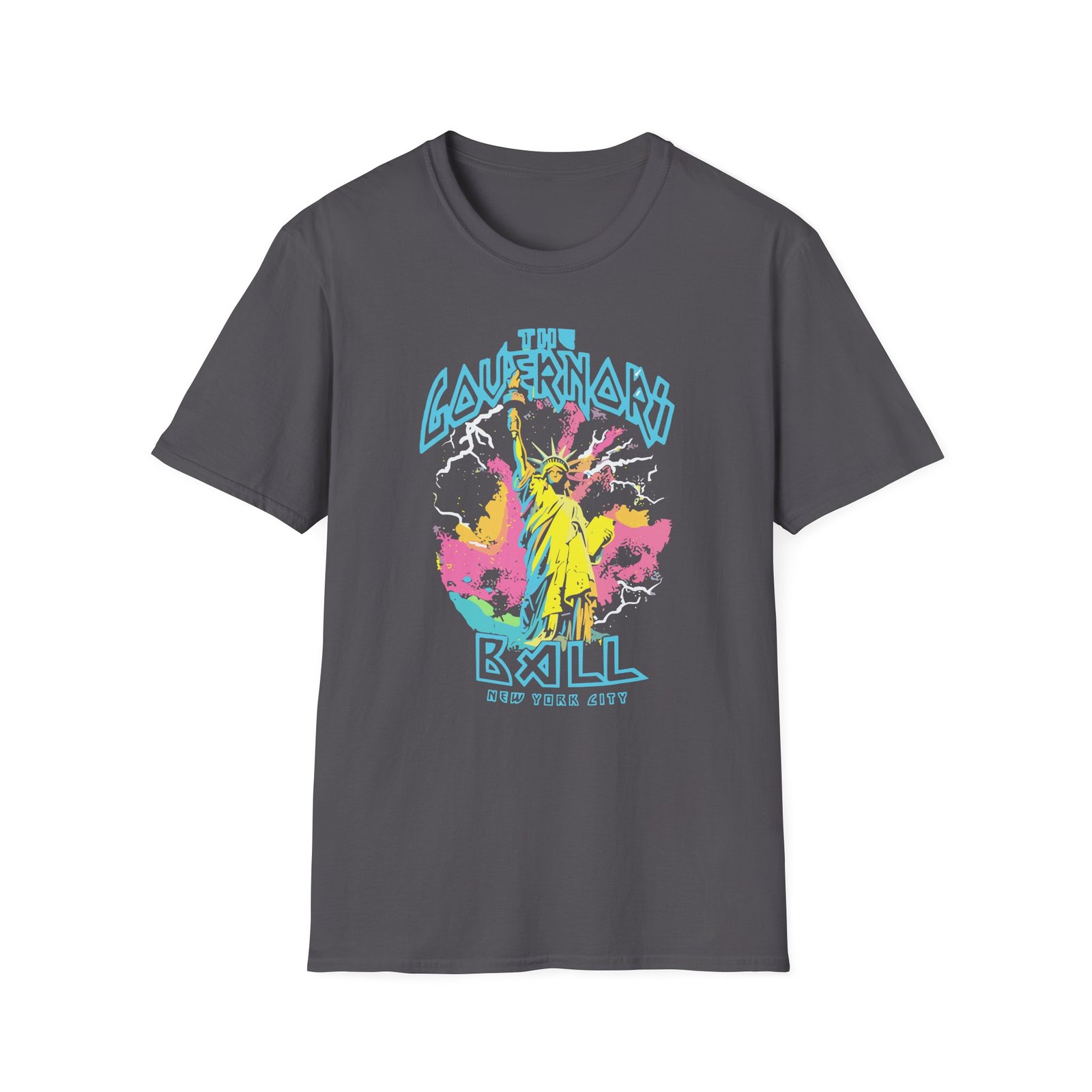 Gov Ball Lady Liberty Lineup Unisex Softstyle T-Shirt