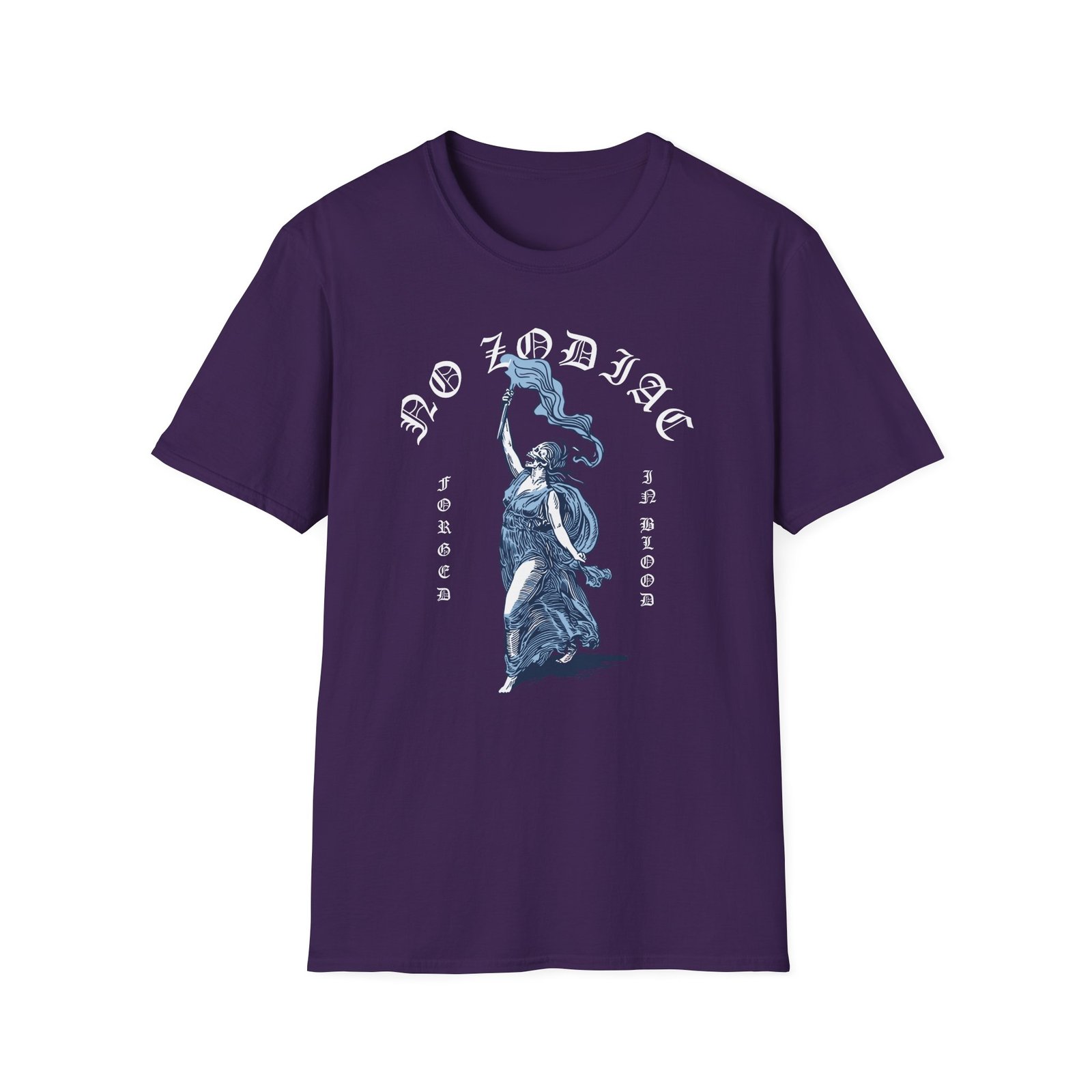No Zodiac Torch Unisex Softstyle T-Shirt
