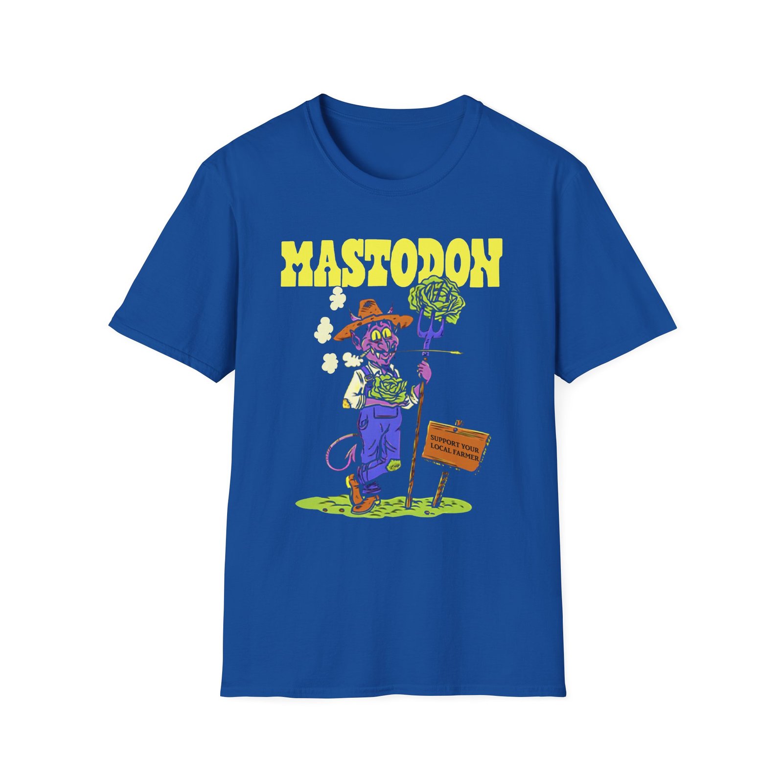 Mastodon Devil's Lettuce Unisex Softstyle T-Shirt