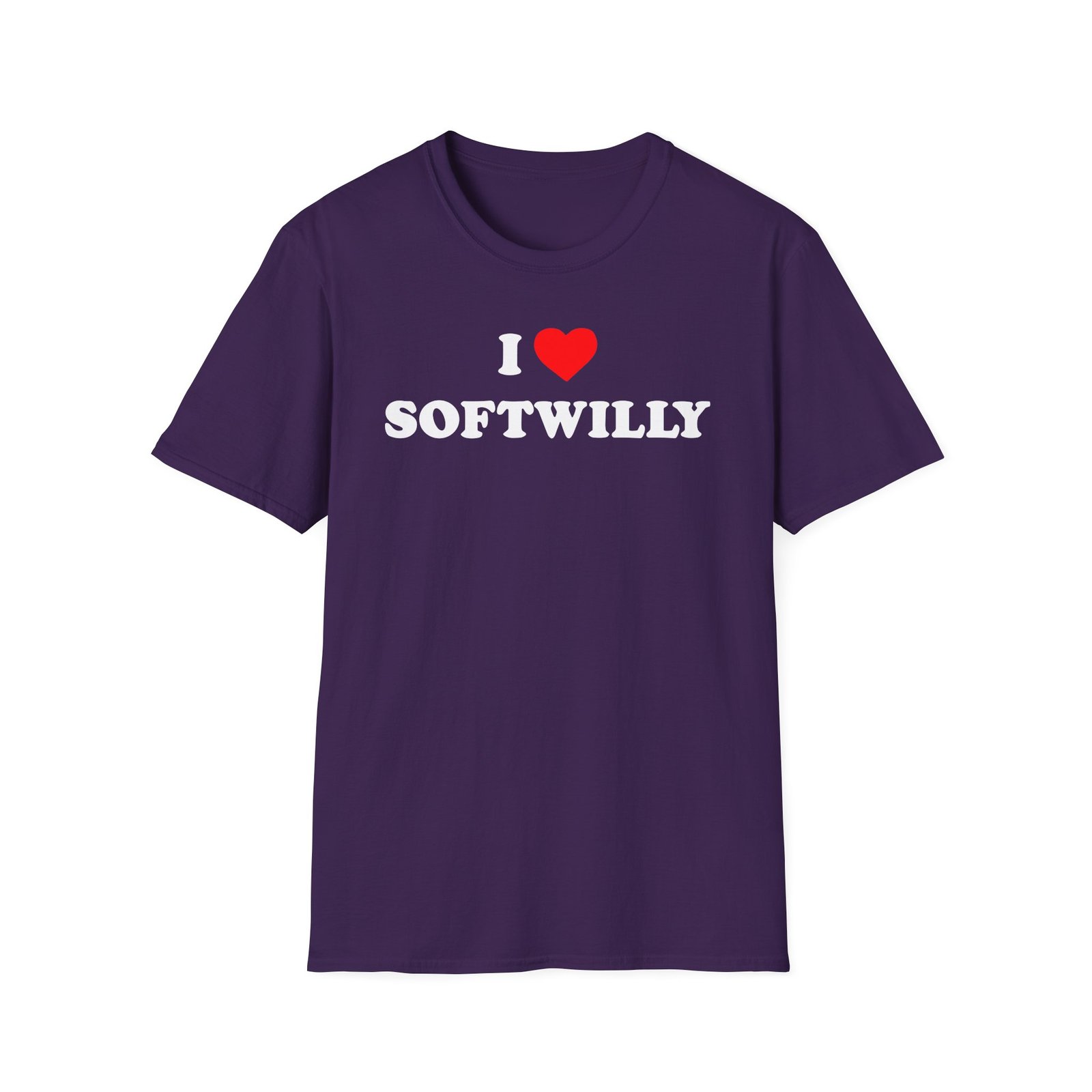 Softwilly I Love Softwilly Unisex Softstyle T-Shirt