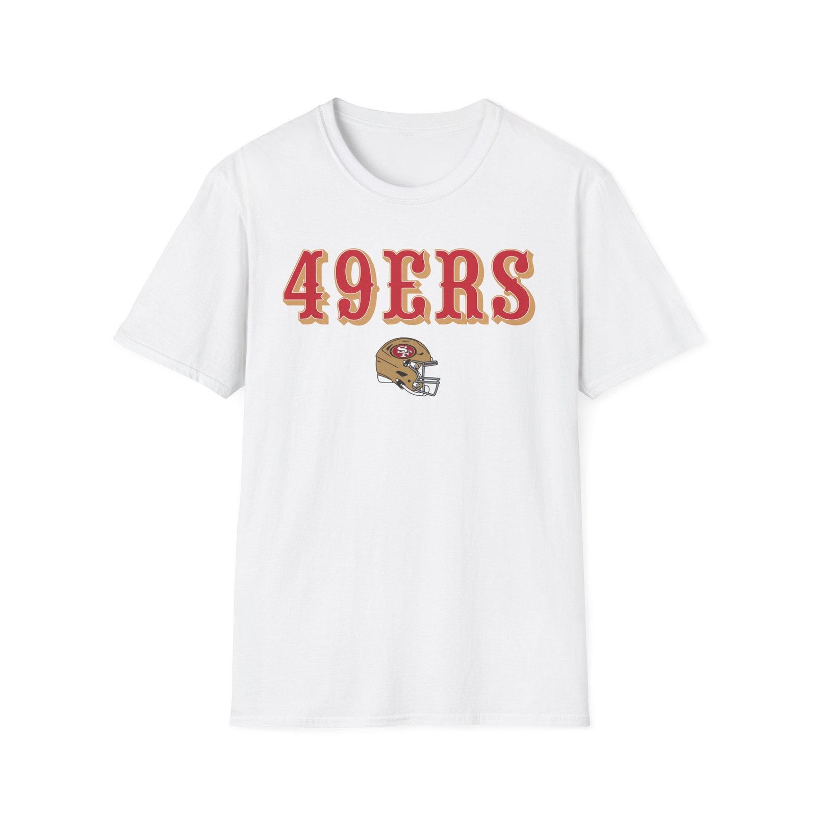 Fred Warner San Francisco 49ers Wordmark Player Name & Number Unisex Softstyle T-Shirt