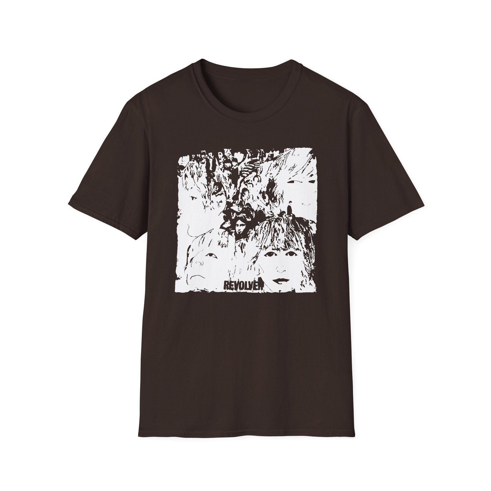 The Beatles Revolver Album Unisex Softstyle T-Shirt