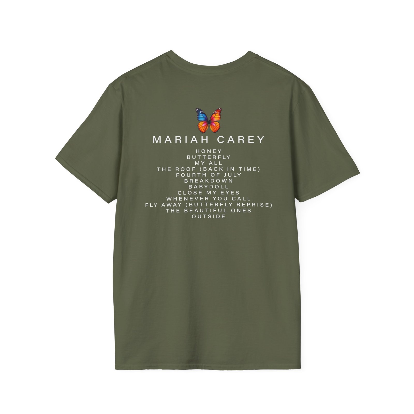 Mariah Carey Butterfly Unisex Softstyle T-Shirt
