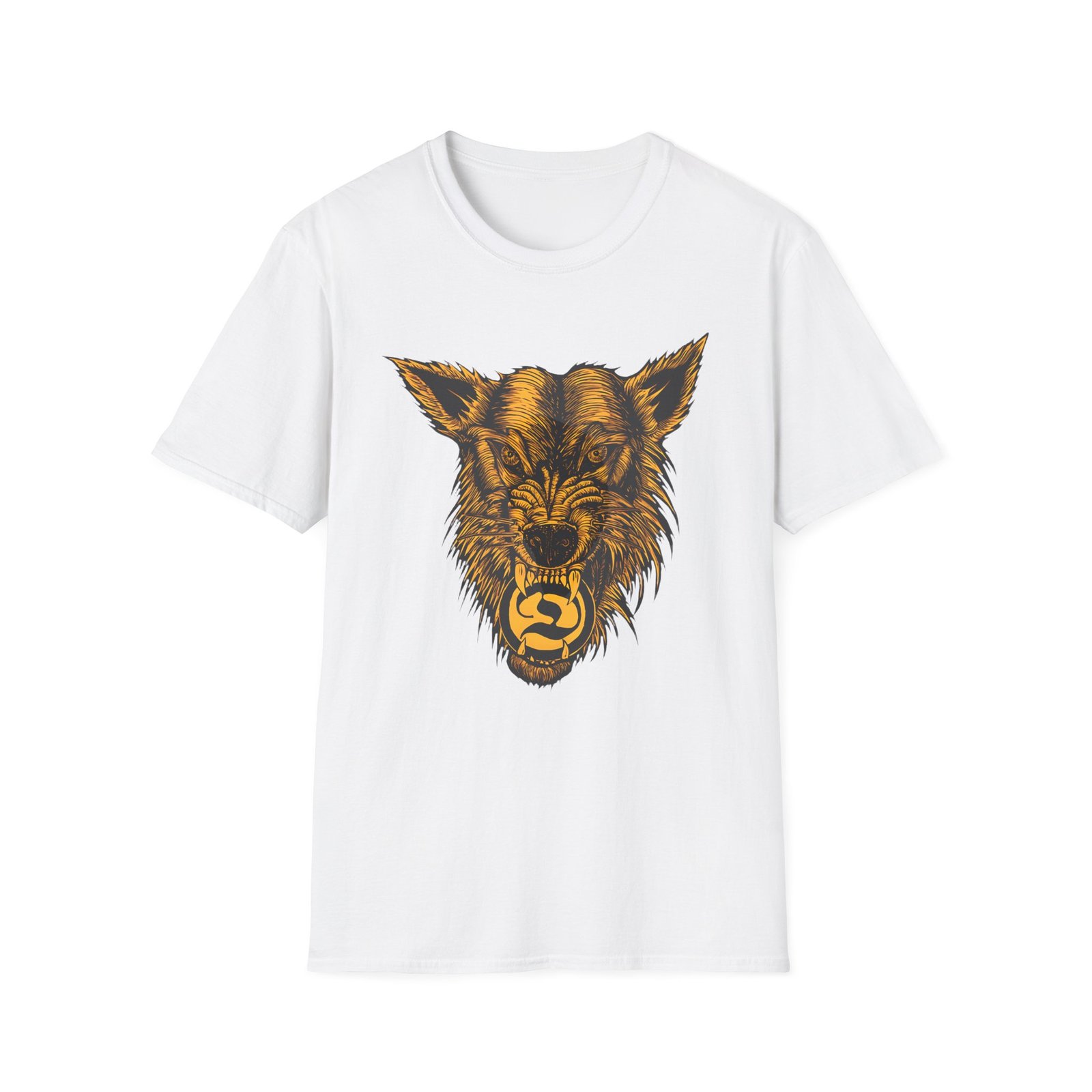Deathwish Mcnett Wolf unisex softstyle t-shirt