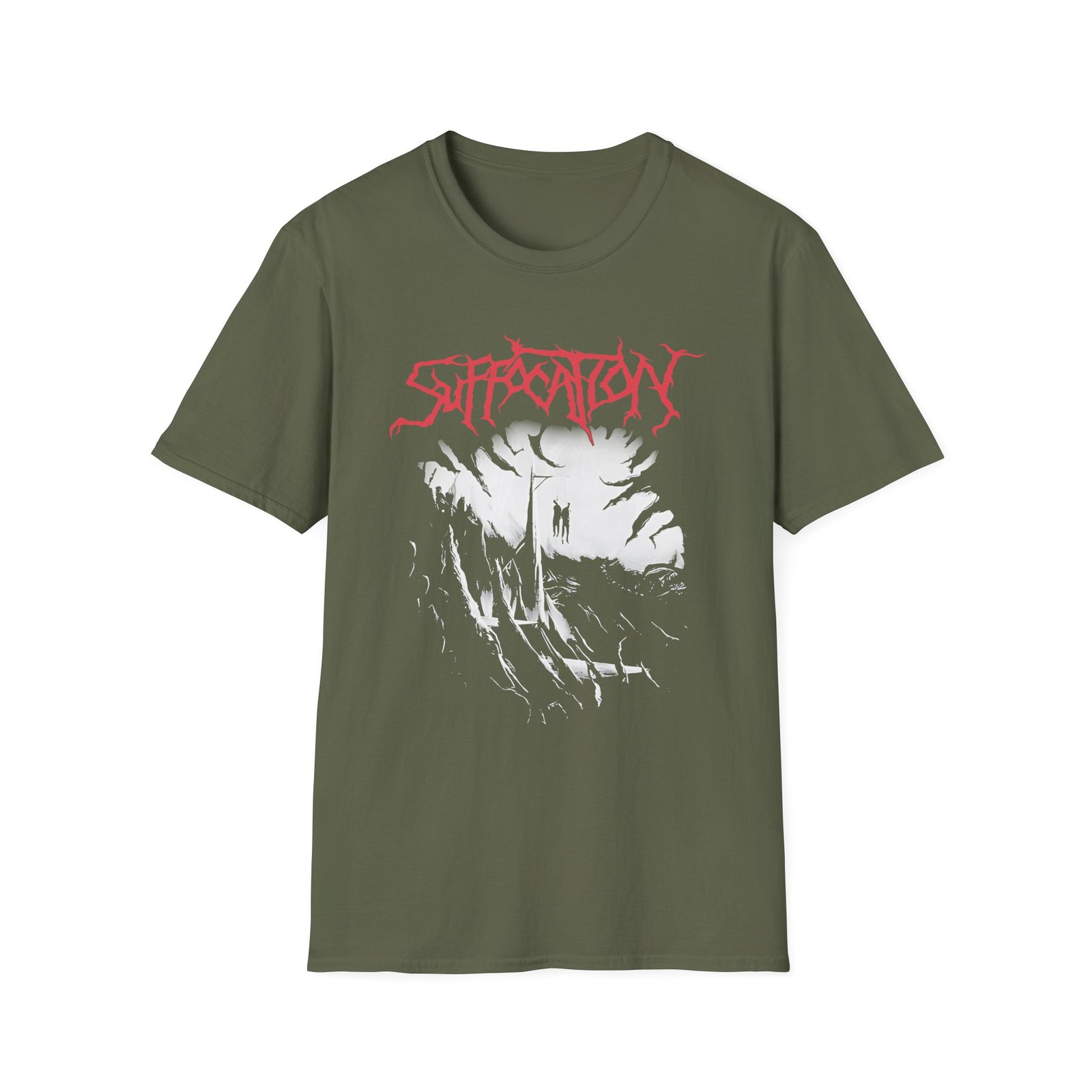 Suffocation No Salvation Unisex Softstyle T-Shirt