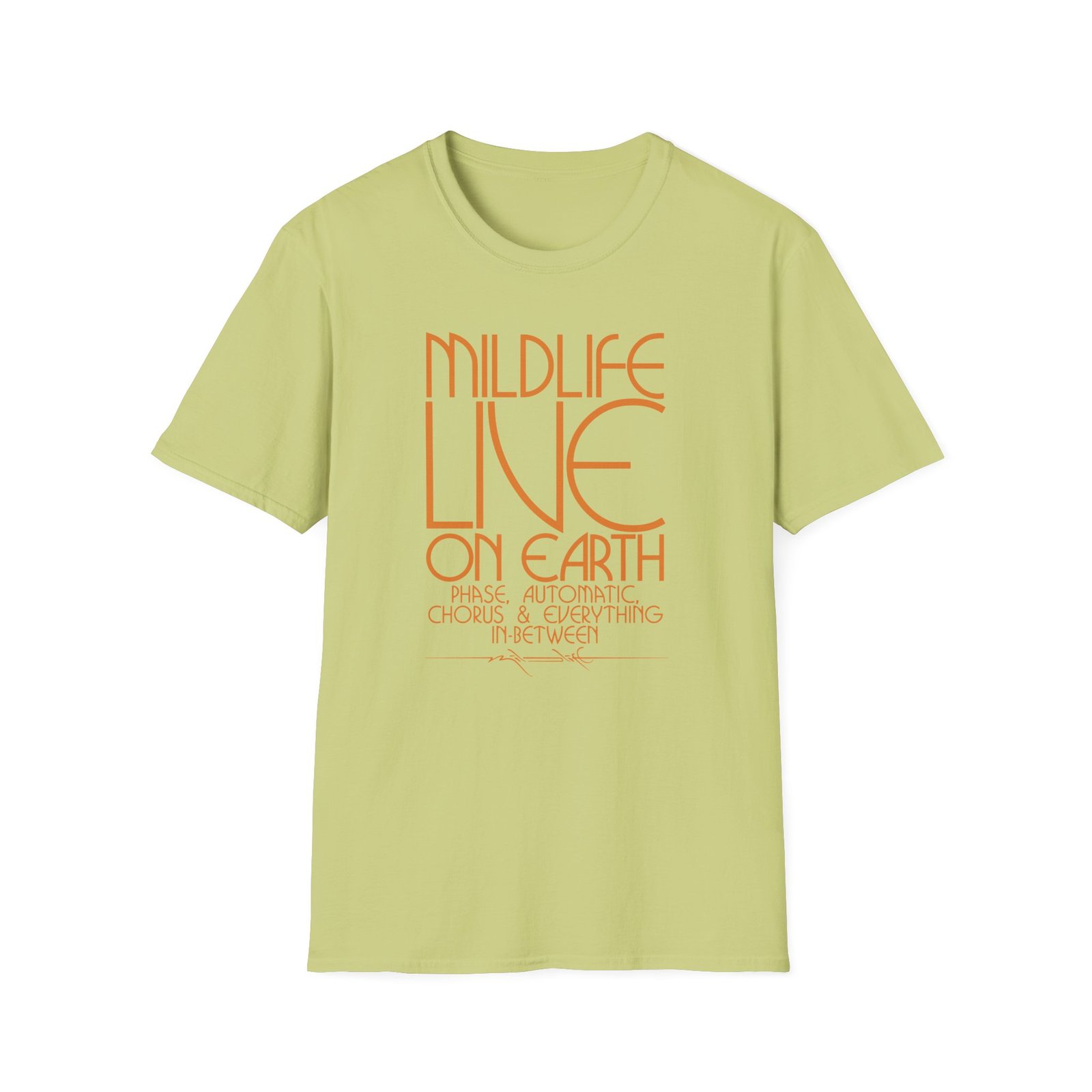 Mildlife Live on Earth Unisex Softstyle T-Shirt