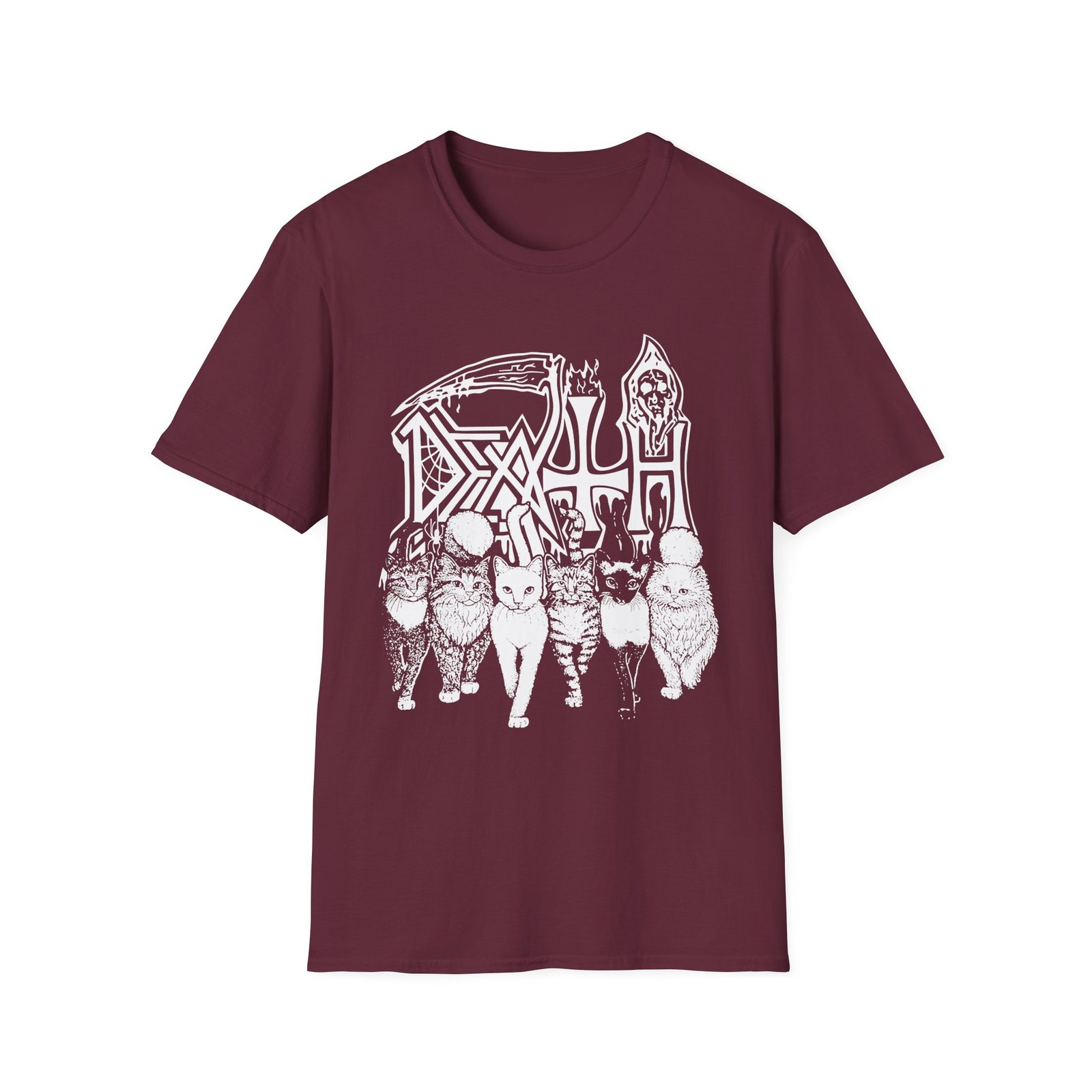 Death Kittens Unisex Softstyle T-Shirt