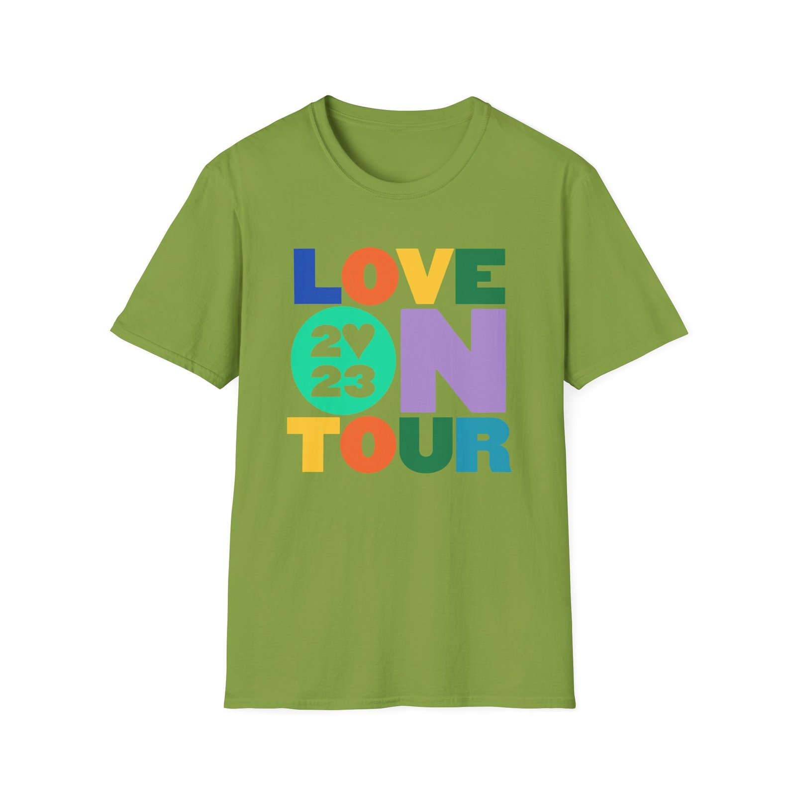 Hslot Love on Tour 2023 Unisex Softstyle T-Shirt