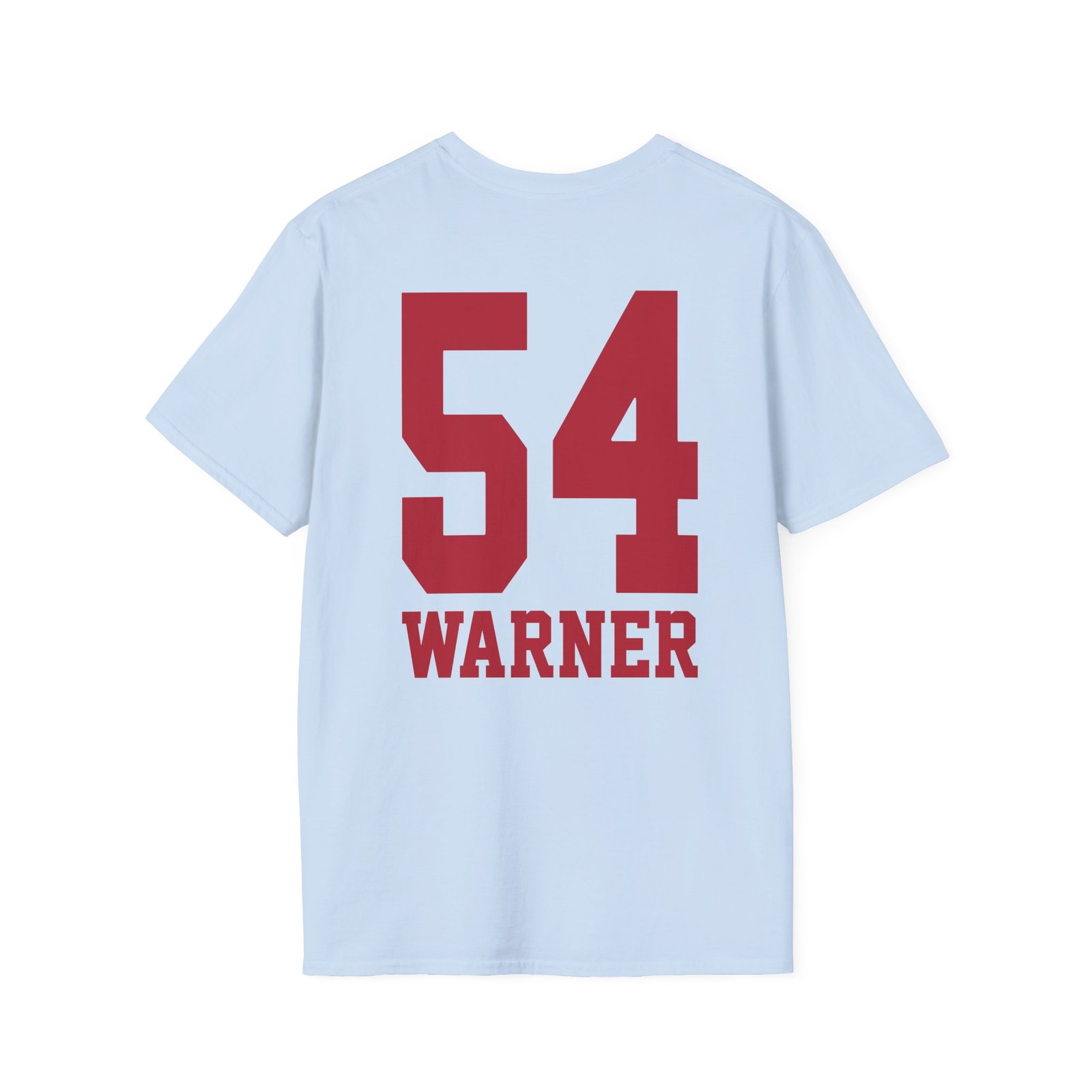 Fred Warner San Francisco 49ers Wordmark Player Name & Number Unisex Softstyle T-Shirt
