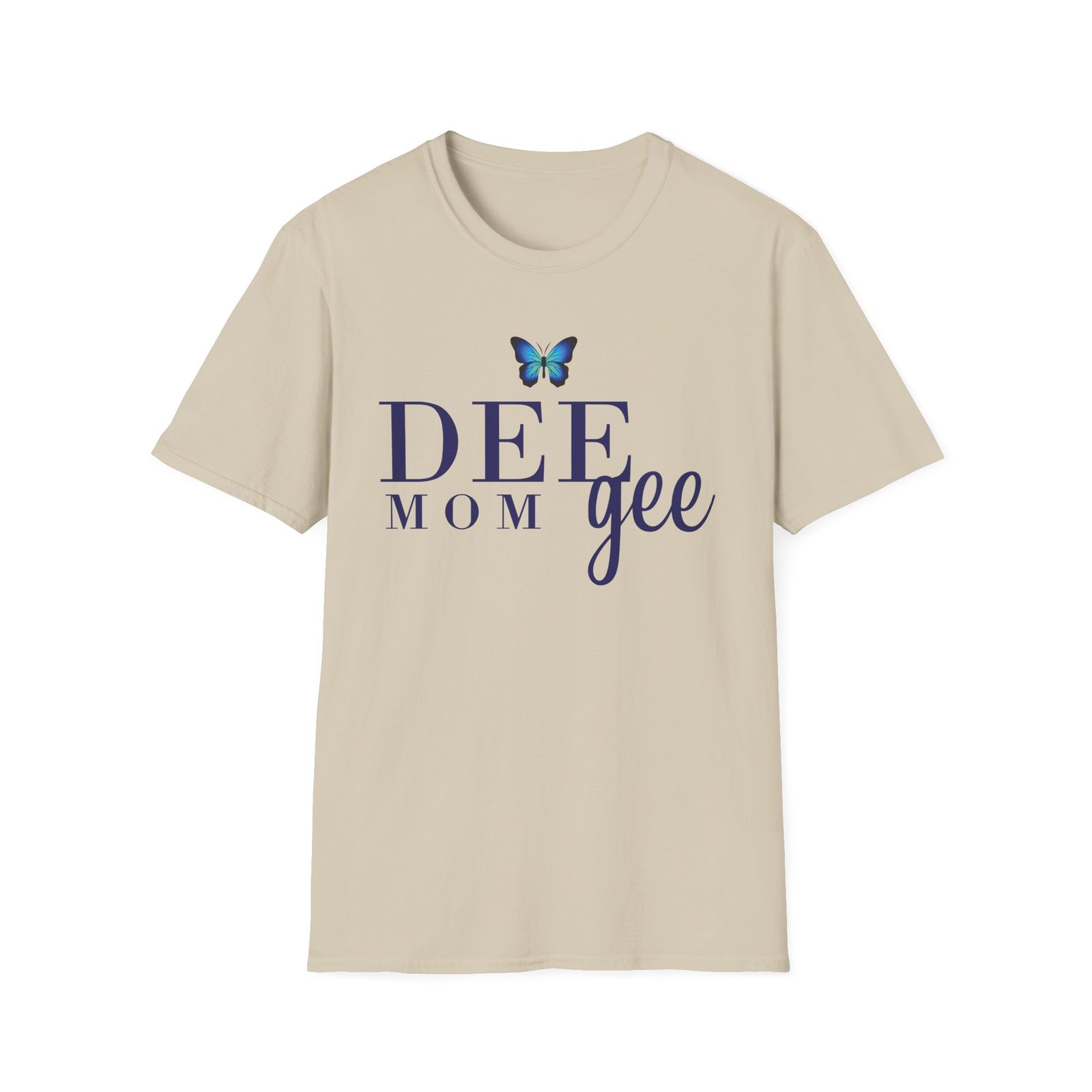 Delta Gamma Butterfly Mom Unisex Softstyle T-Shirt