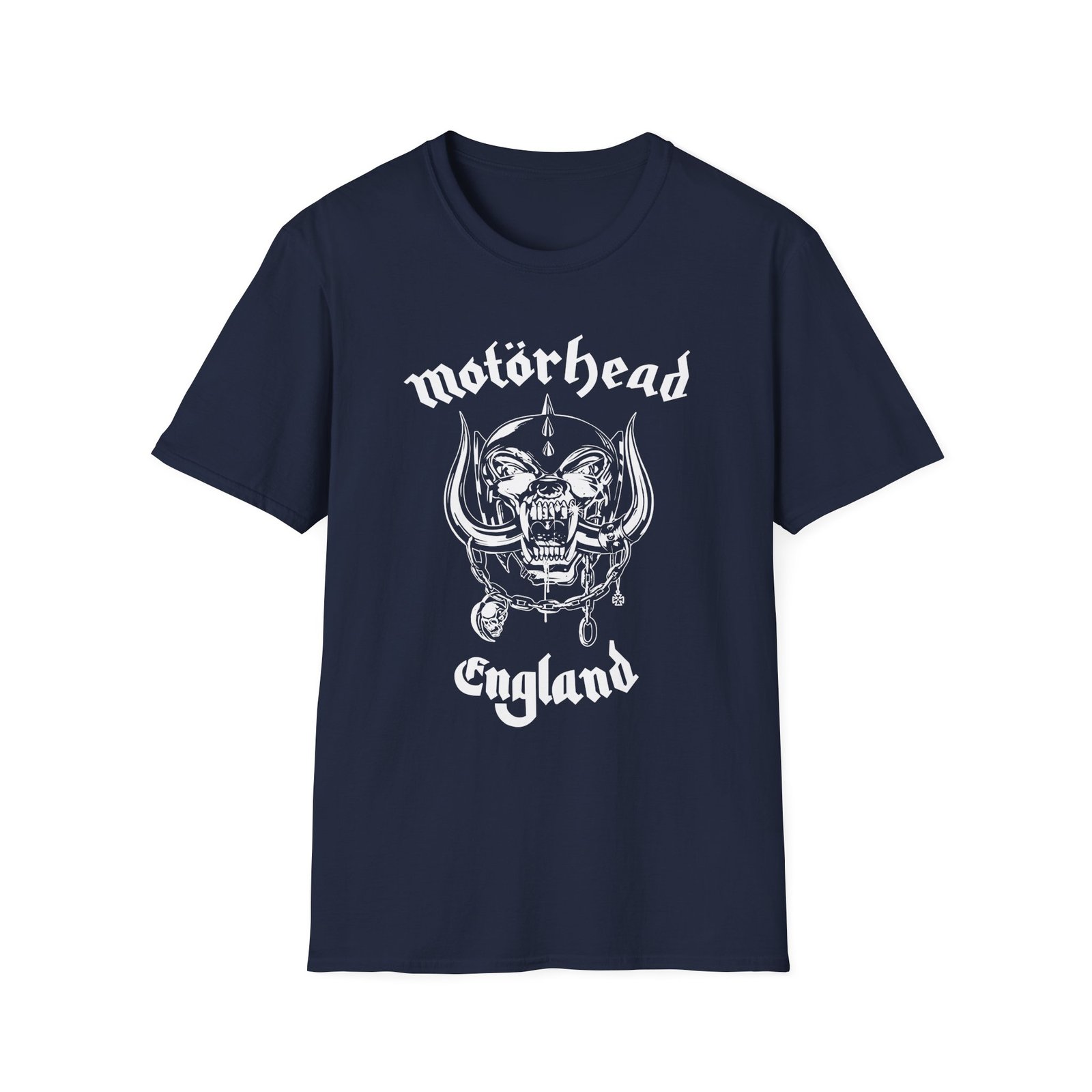 Motorhead England Lounge Unisex Softstyle T-Shirt