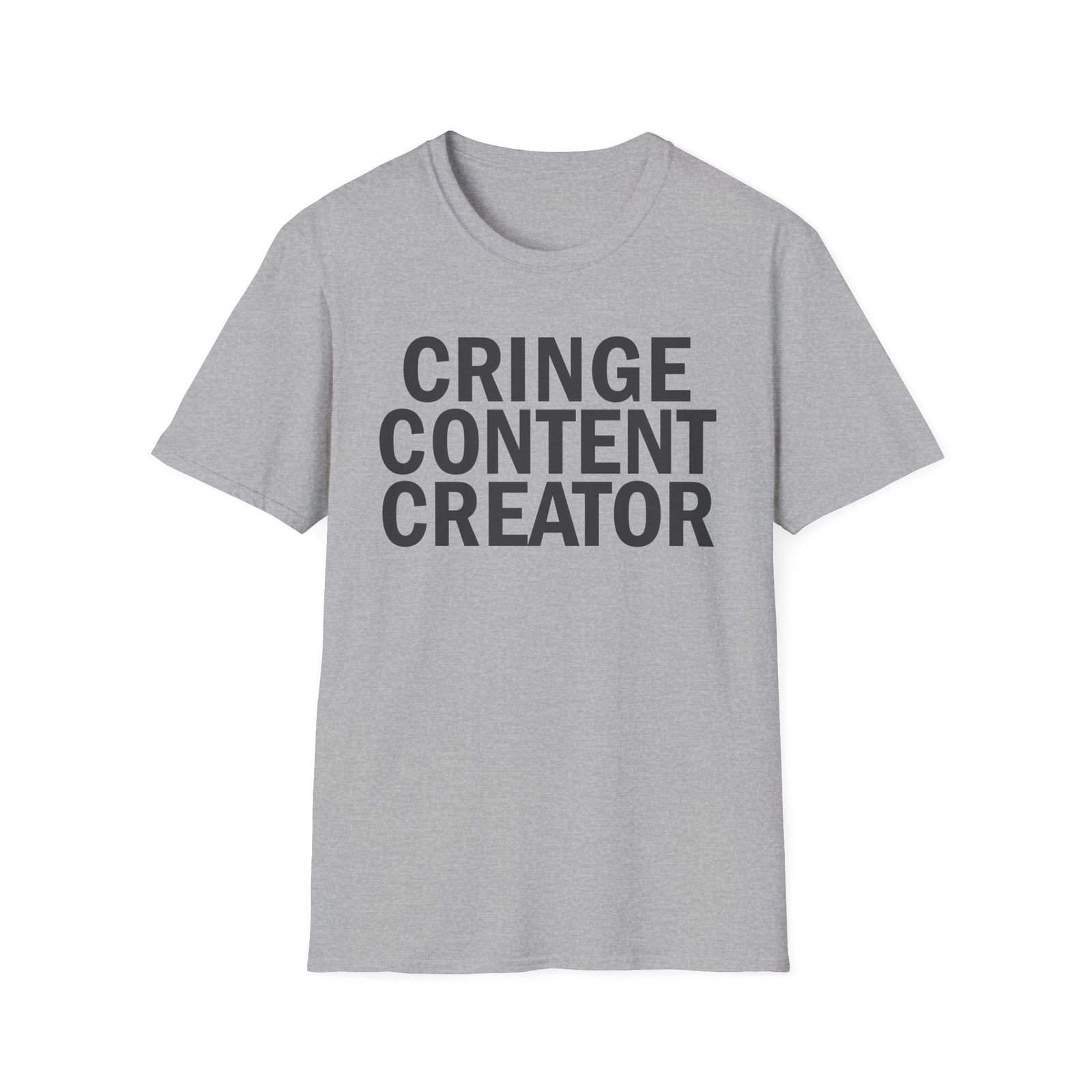 Justin Flom Cringe Content Creator Unisex Softstyle T-Shirt