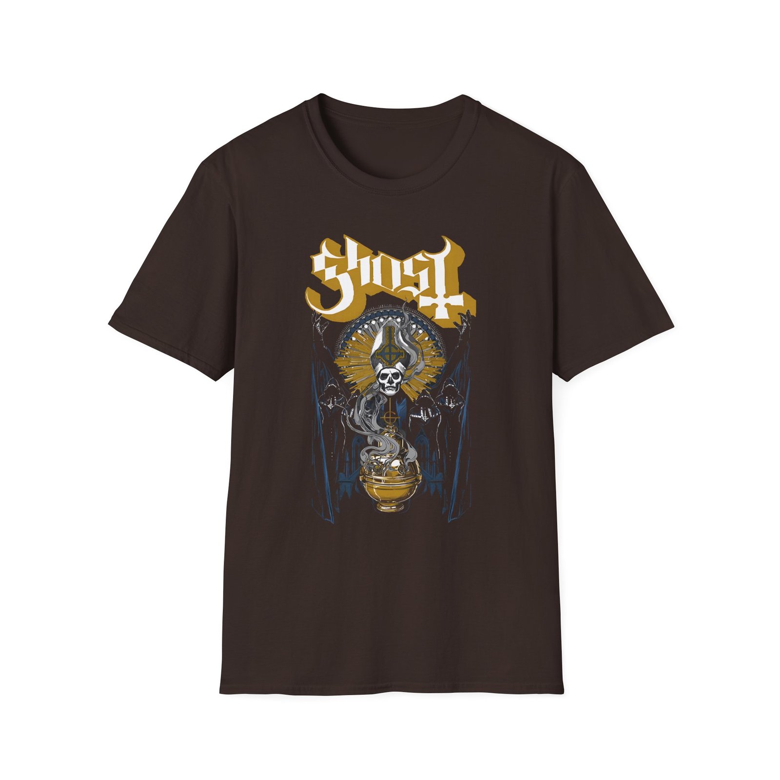Ghost Band Benifficense Unisex Softstyle T-Shirt