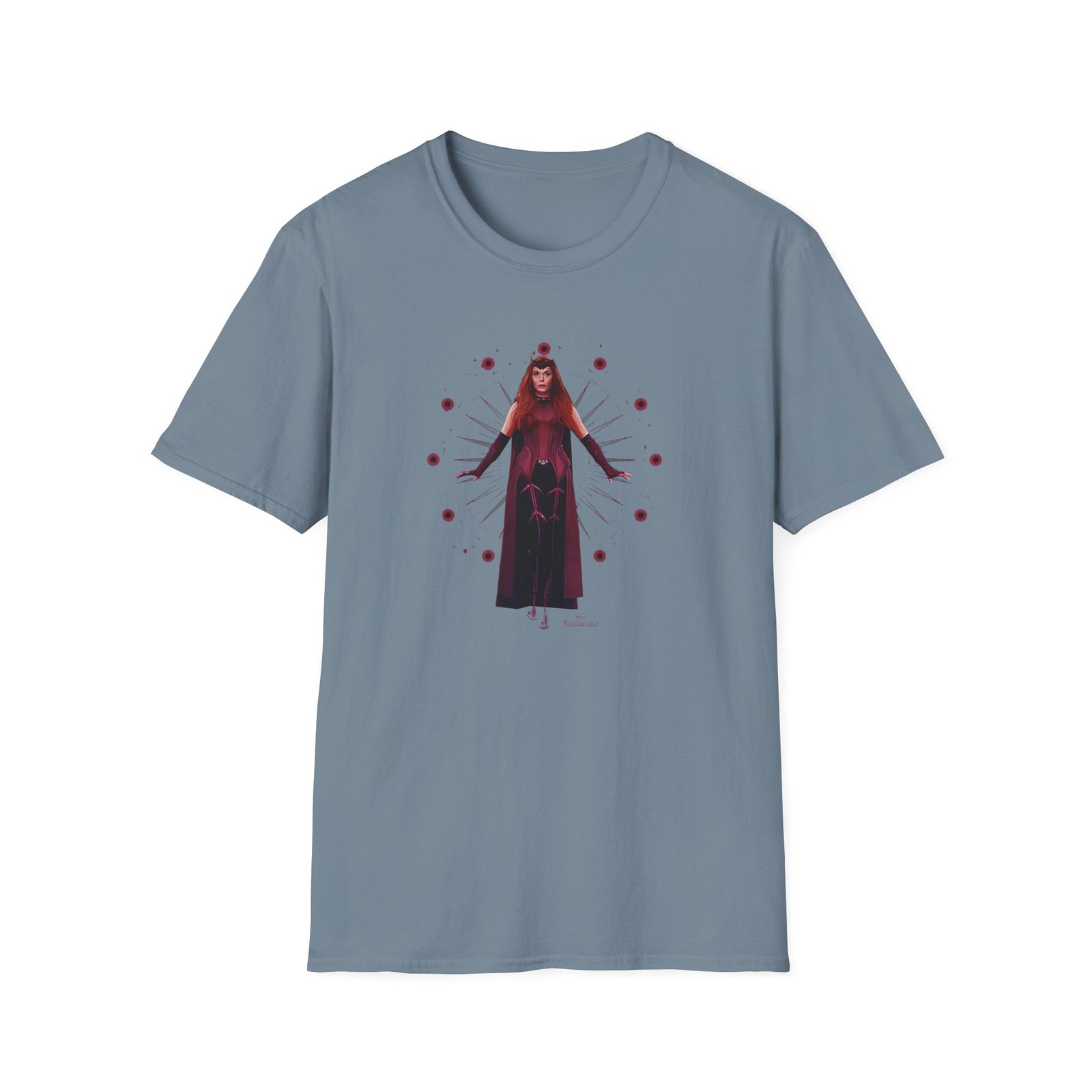 Marvel Wandavision Scarlet Witch Big & Tall Unisex Softstyle T-Shirt