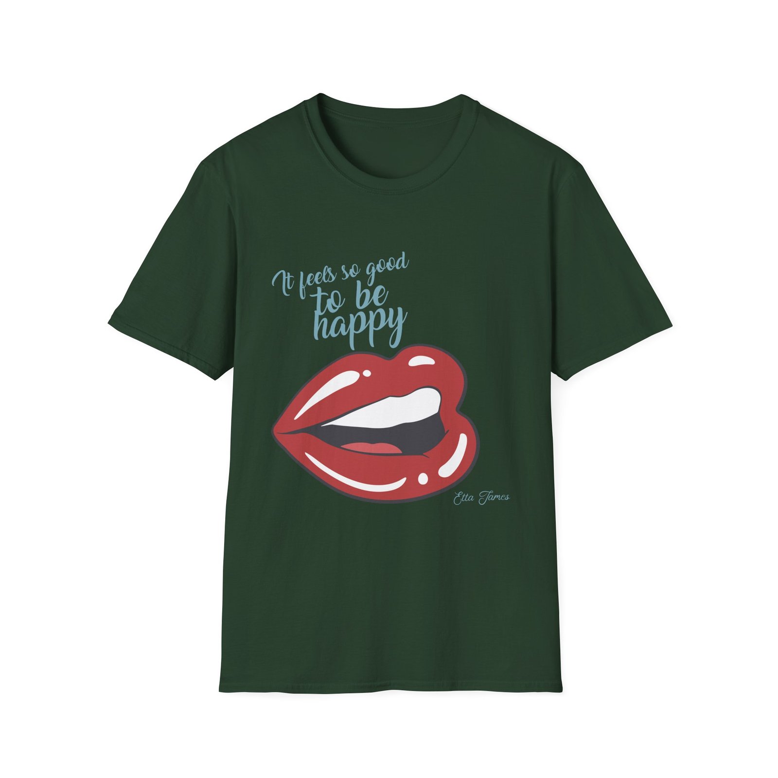 Etta James Happy Unisex Softstyle T-Shirt