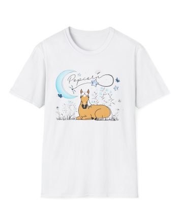 Harlow and Popcorn Unisex Softstyle T-Shirt