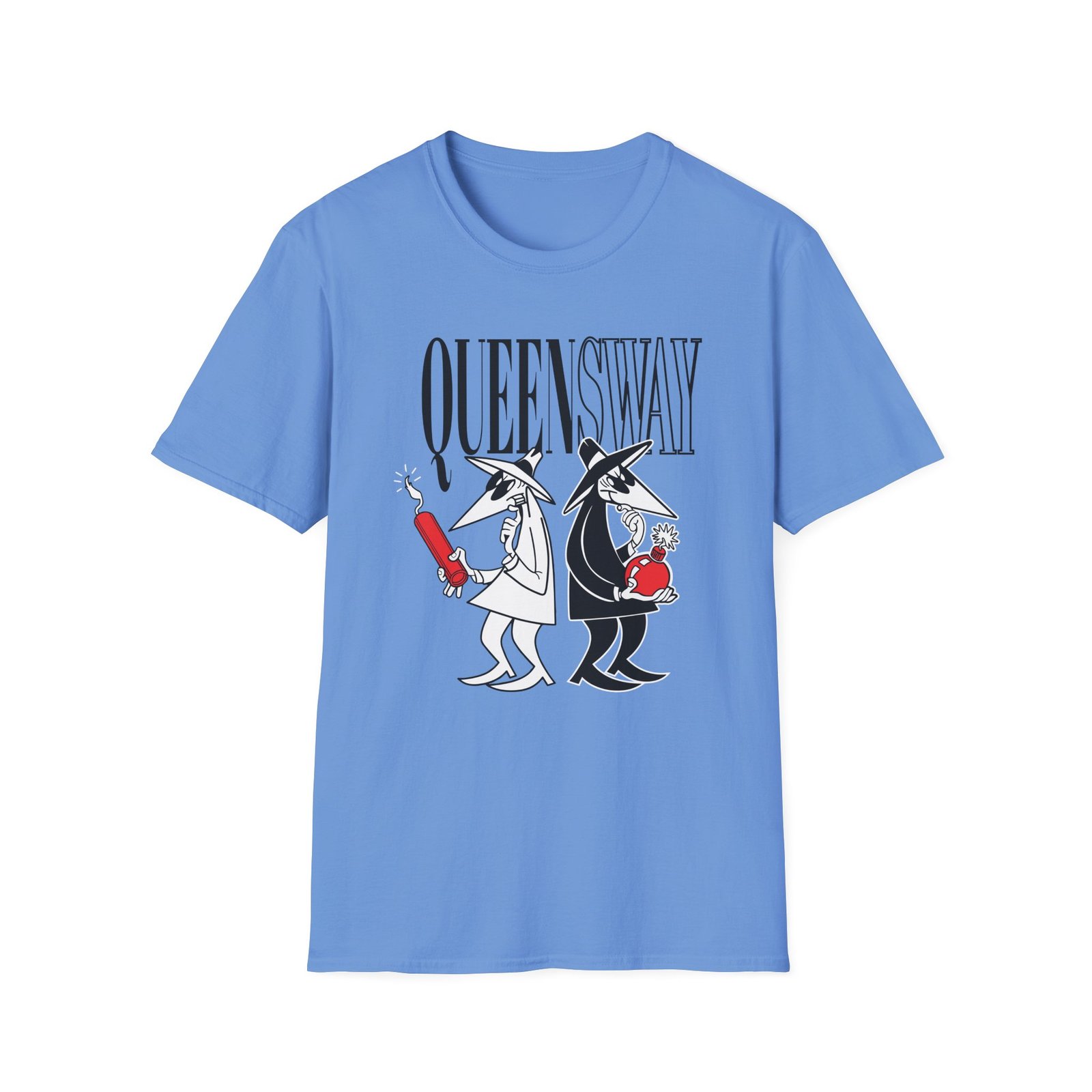 Queensway Spy Vs Spy Unisex Softstyle T-Shirt