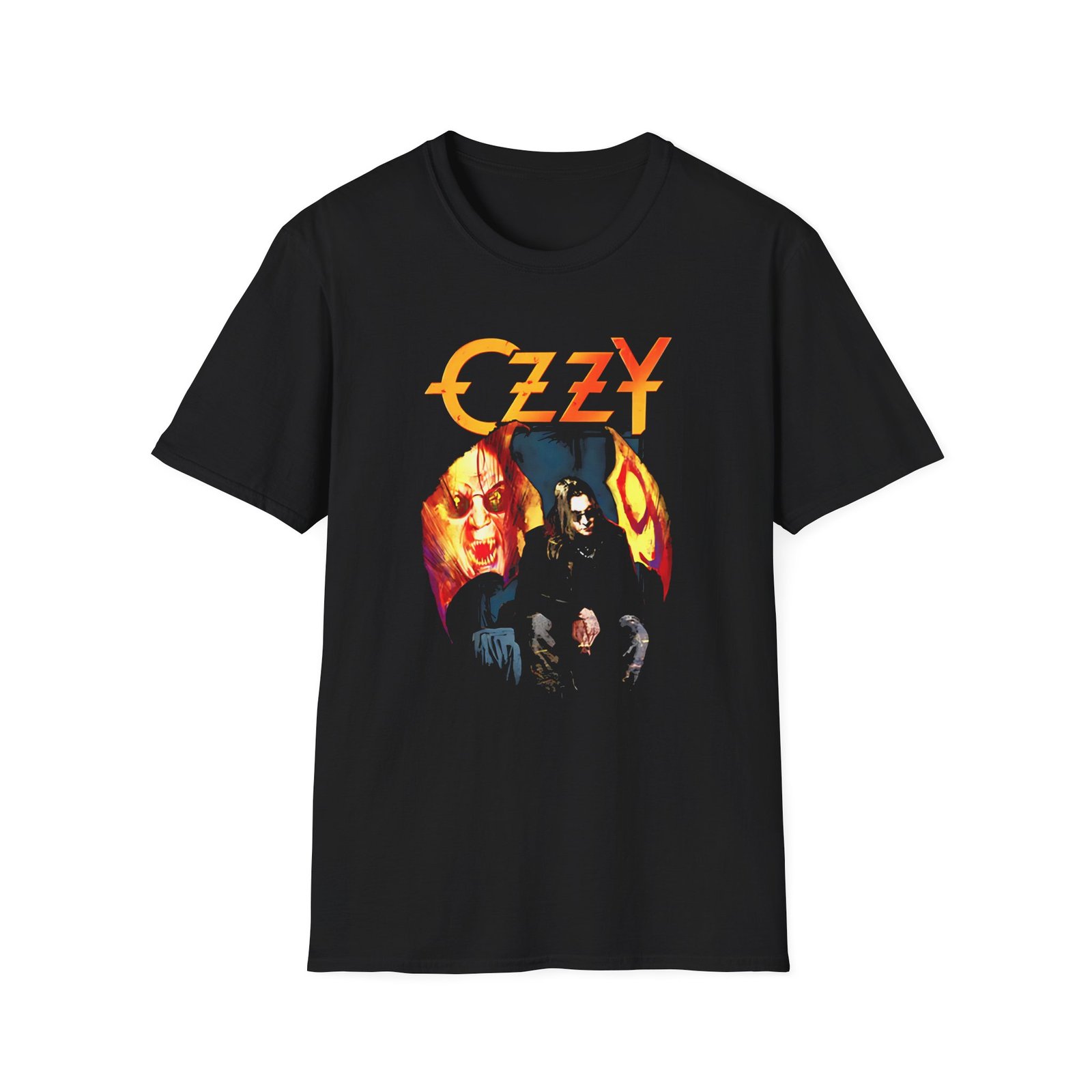Ozzy Osbourne Patient No 9 Wings of 9 Unisex Softstyle T-Shirt