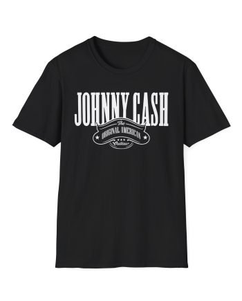 Johnny Cash Original Outlaw Unisex Softstyle T-Shirt