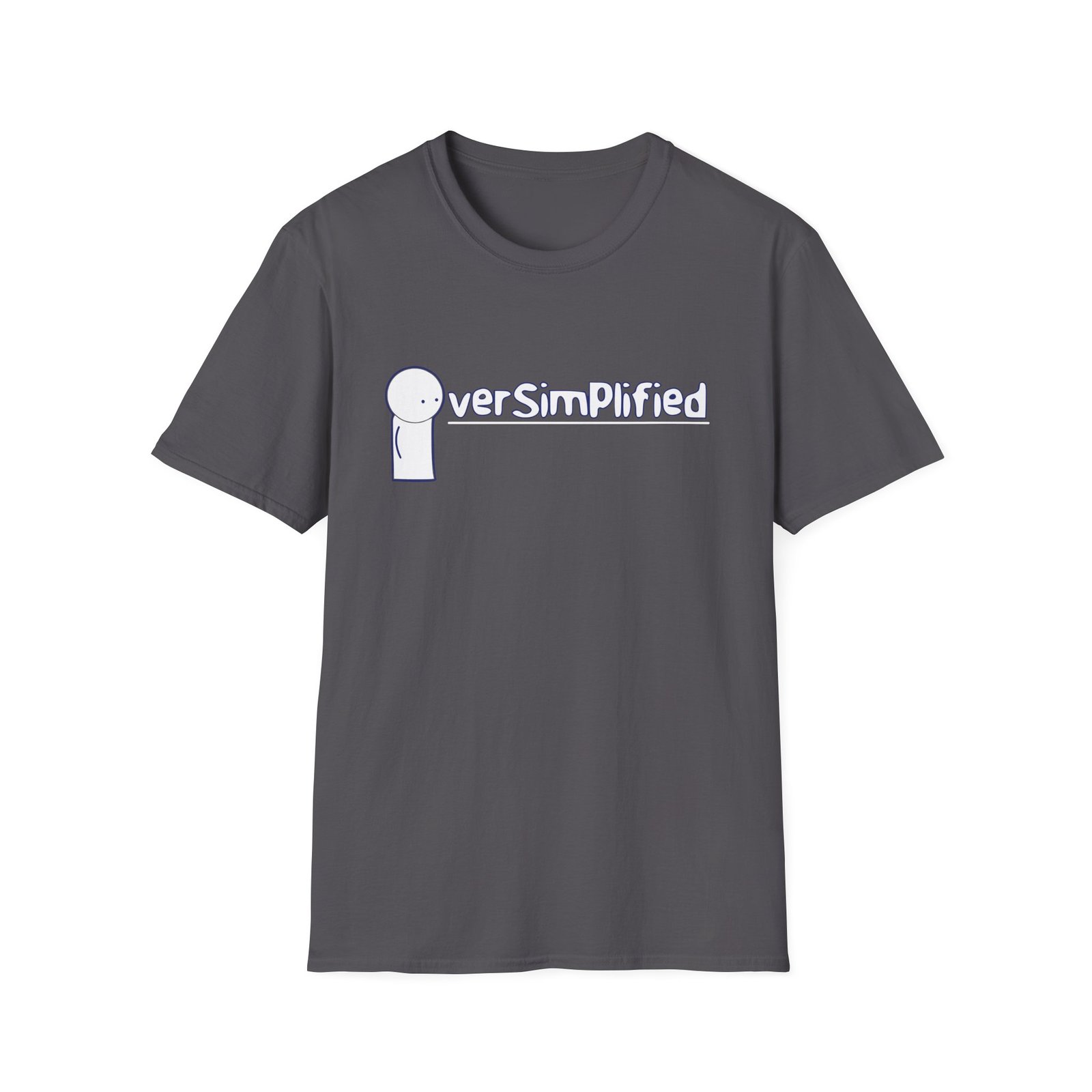 Oversimplified Logo Unisex Softstyle T-Shirt