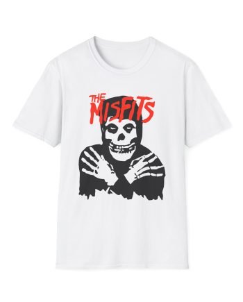 Sam Hurley  Misfits Skull Unisex Softstyle T-Shirt