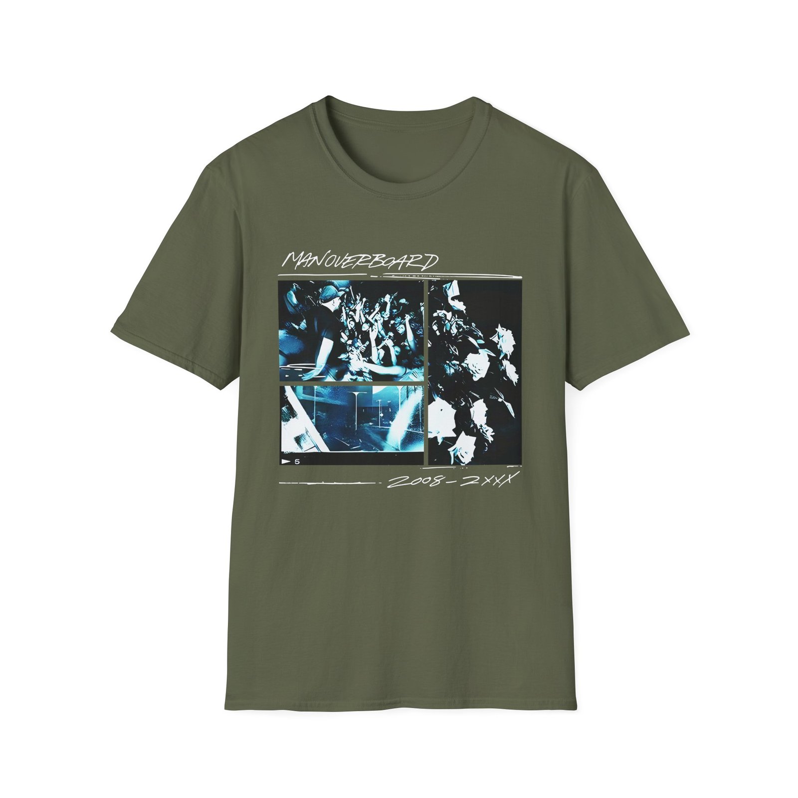 Man Overboard 3 Pics Unisex Softstyle T-Shirt