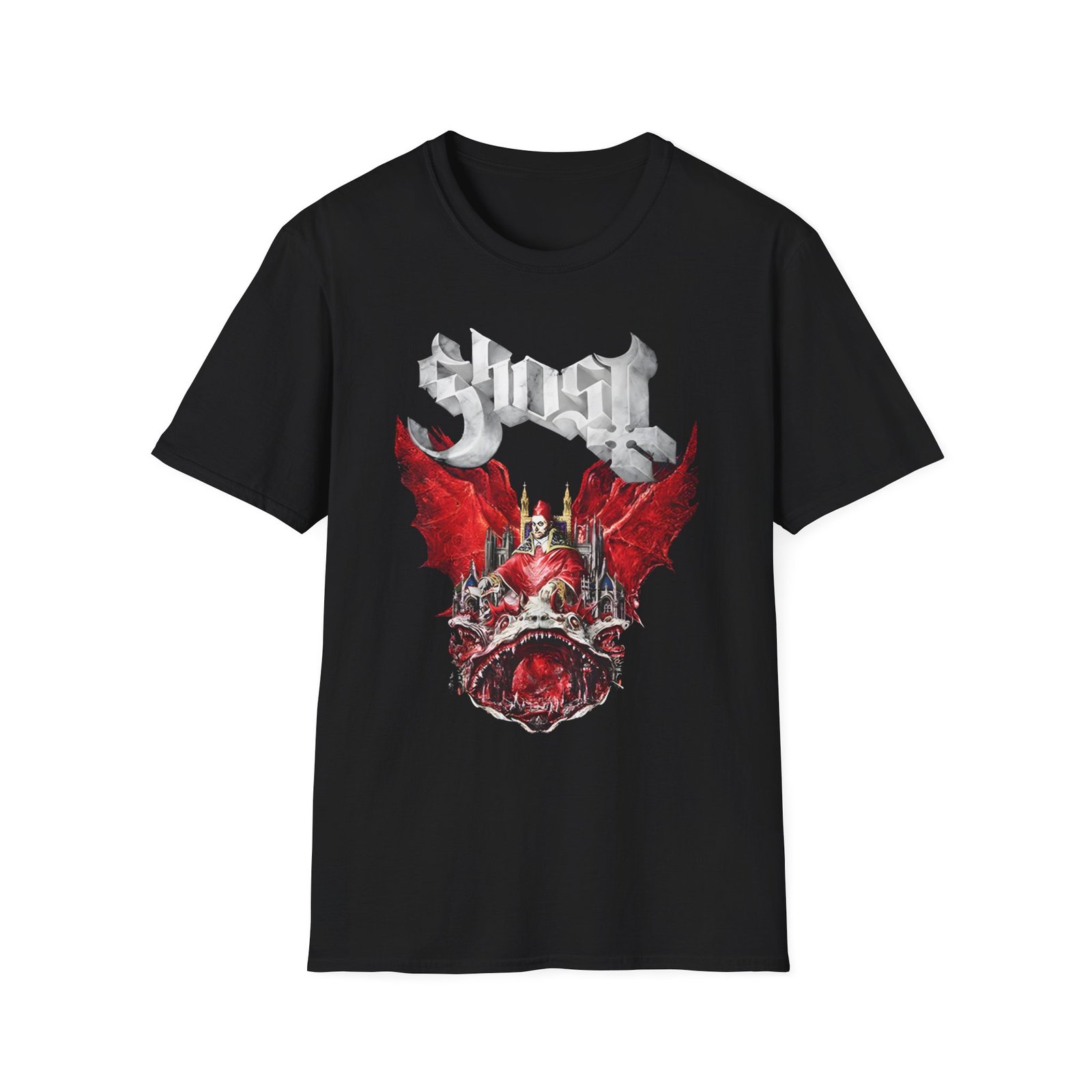 Ghost Band Prequelle Unisex Softstyle T-Shirt