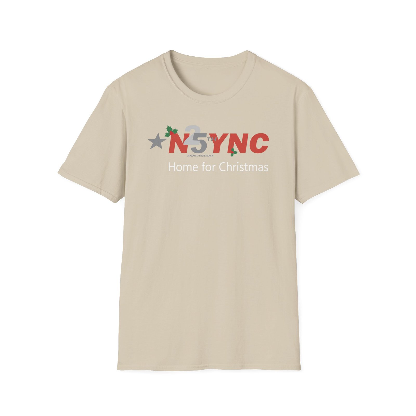 Nsync Home for Christmas 25th Anniversary Unisex Softstyle T-Shirt