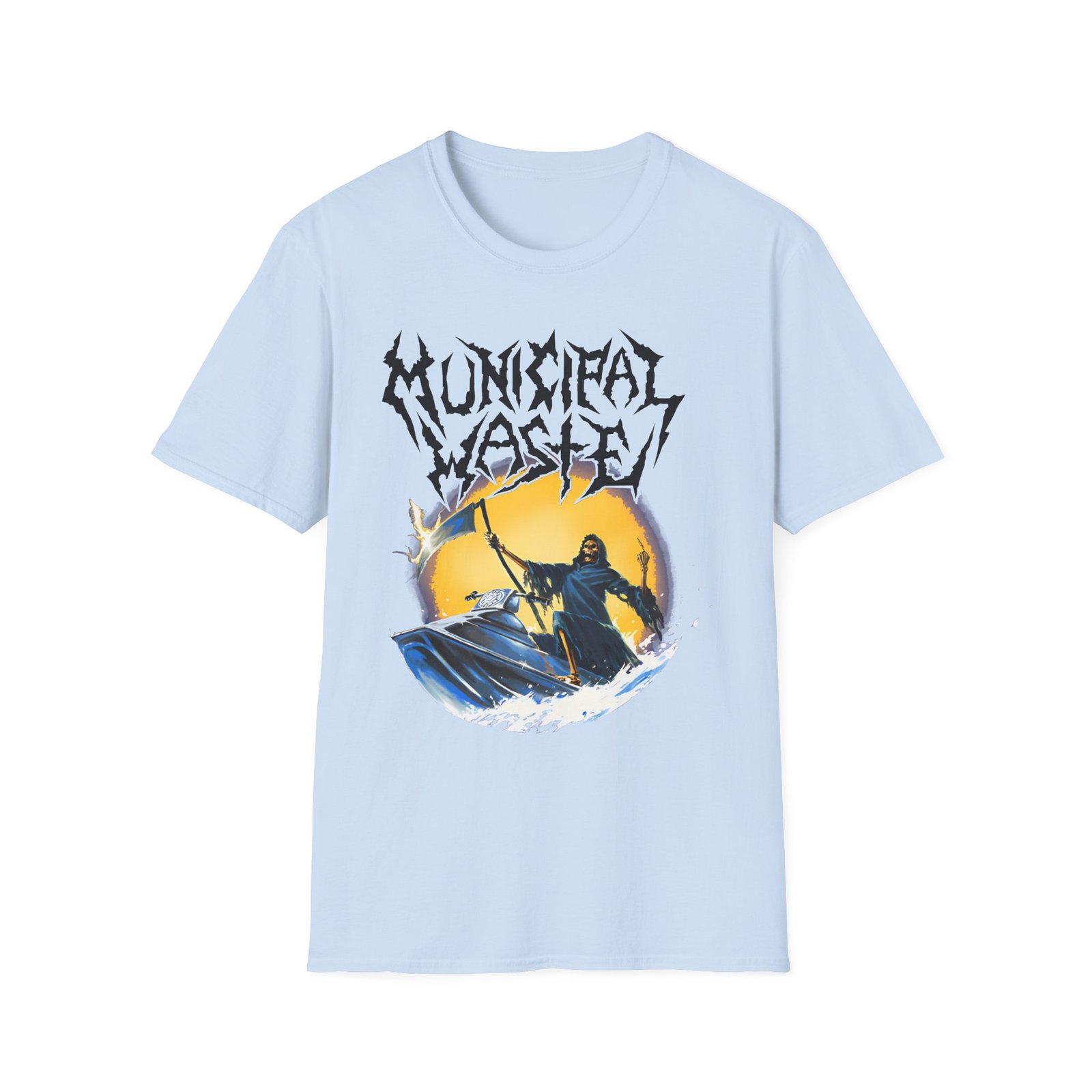 Municipal Waste Jet Ski Death Unisex Softstyle T-Shirt