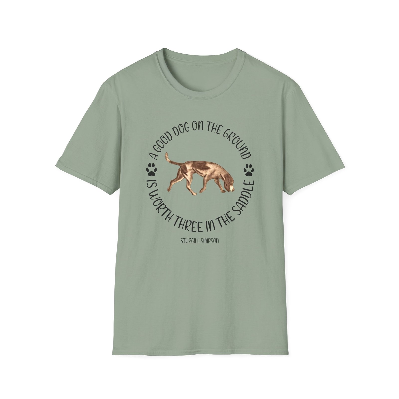 Sturgill Simpson Good Dog Unisex Softstyle T-Shirt