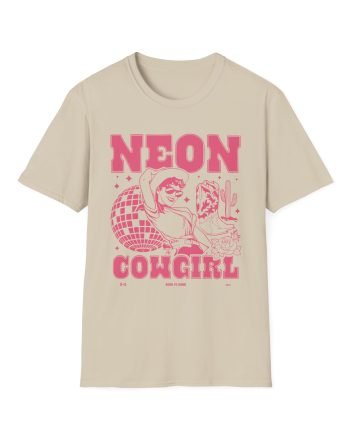 Dan and Shay Neon Cowgirl Unisex Softstyle T-Shirt