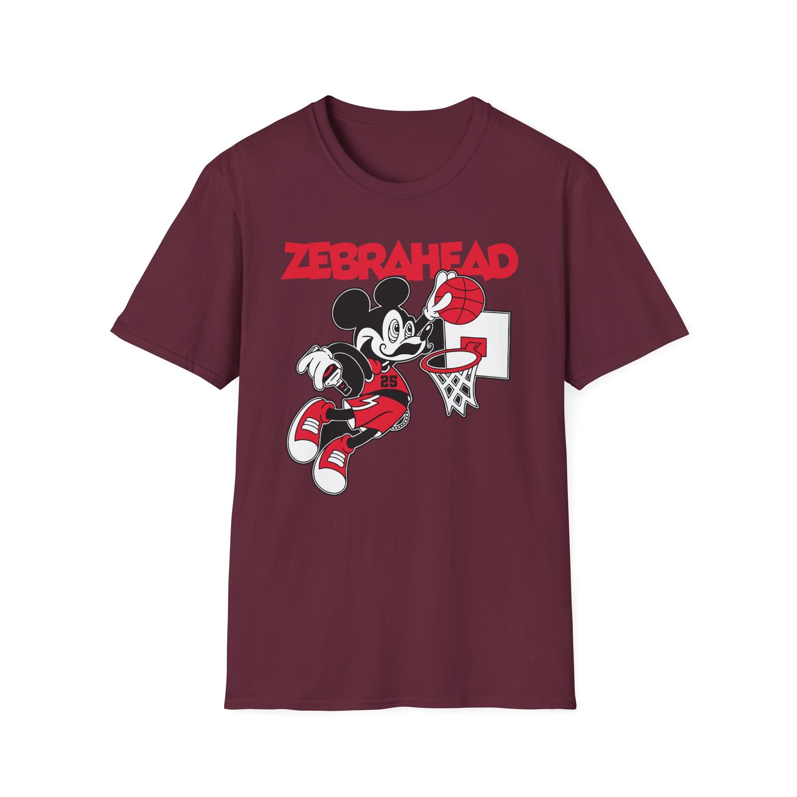 Zebrahead Mickey Unisex Softstyle T-Shirt