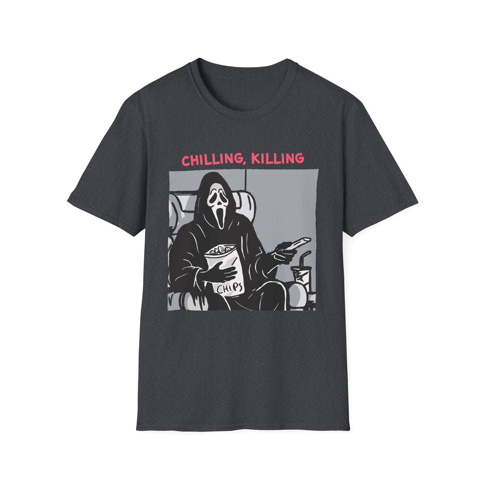 Ghostface Chillin' Killin Unisex Softstyle T-Shirt