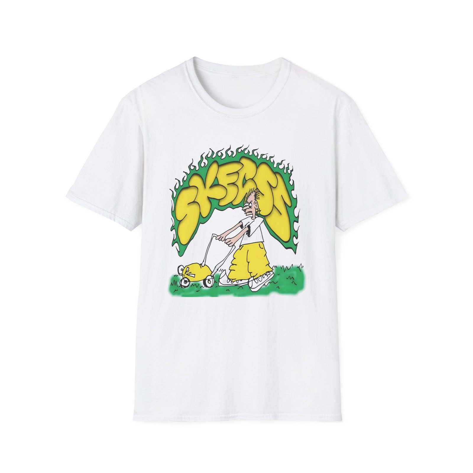 Skegss Lawn Mower Unisex Softstyle T-Shirt