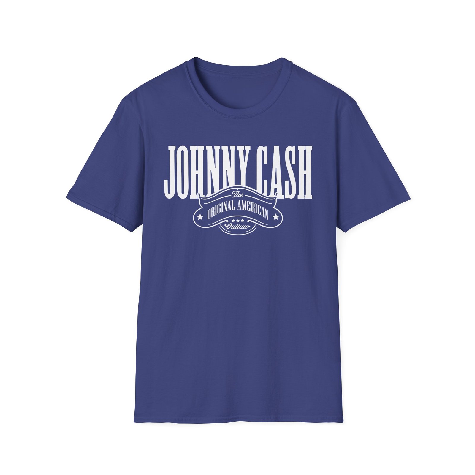 Johnny Cash Original Outlaw Unisex Softstyle T-Shirt