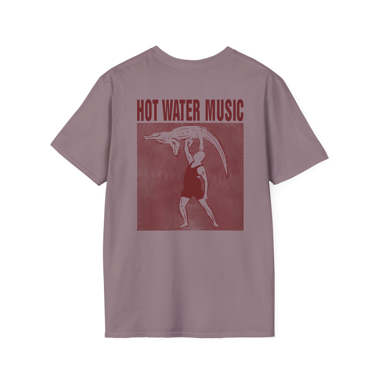 Hot Water Music Florida Man Unisex Softstyle T-Shirt