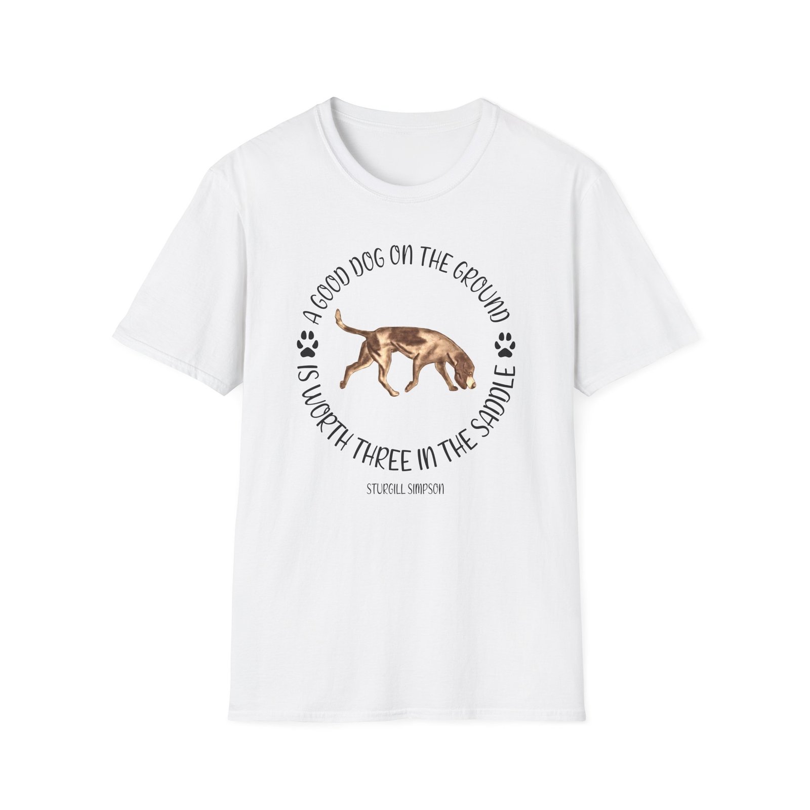 Sturgill Simpson Good Dog Unisex Softstyle T-Shirt